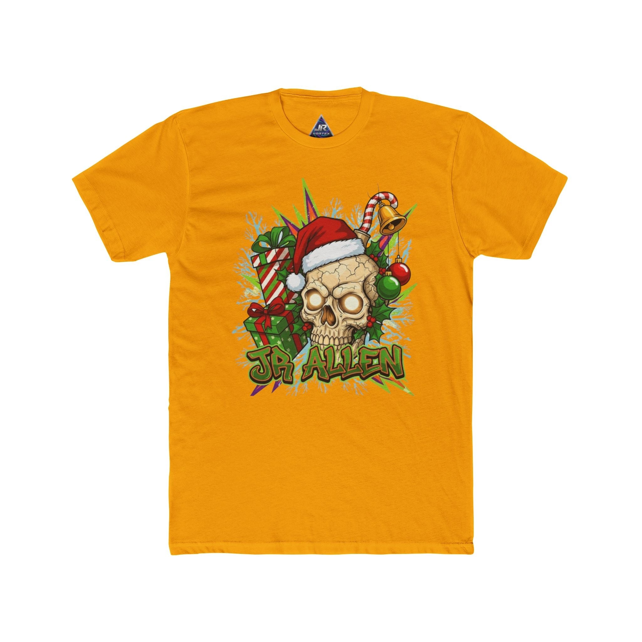 Christmas Skull Tee — 'Sit All Day' Holiday Skull Graphic T-Shirt