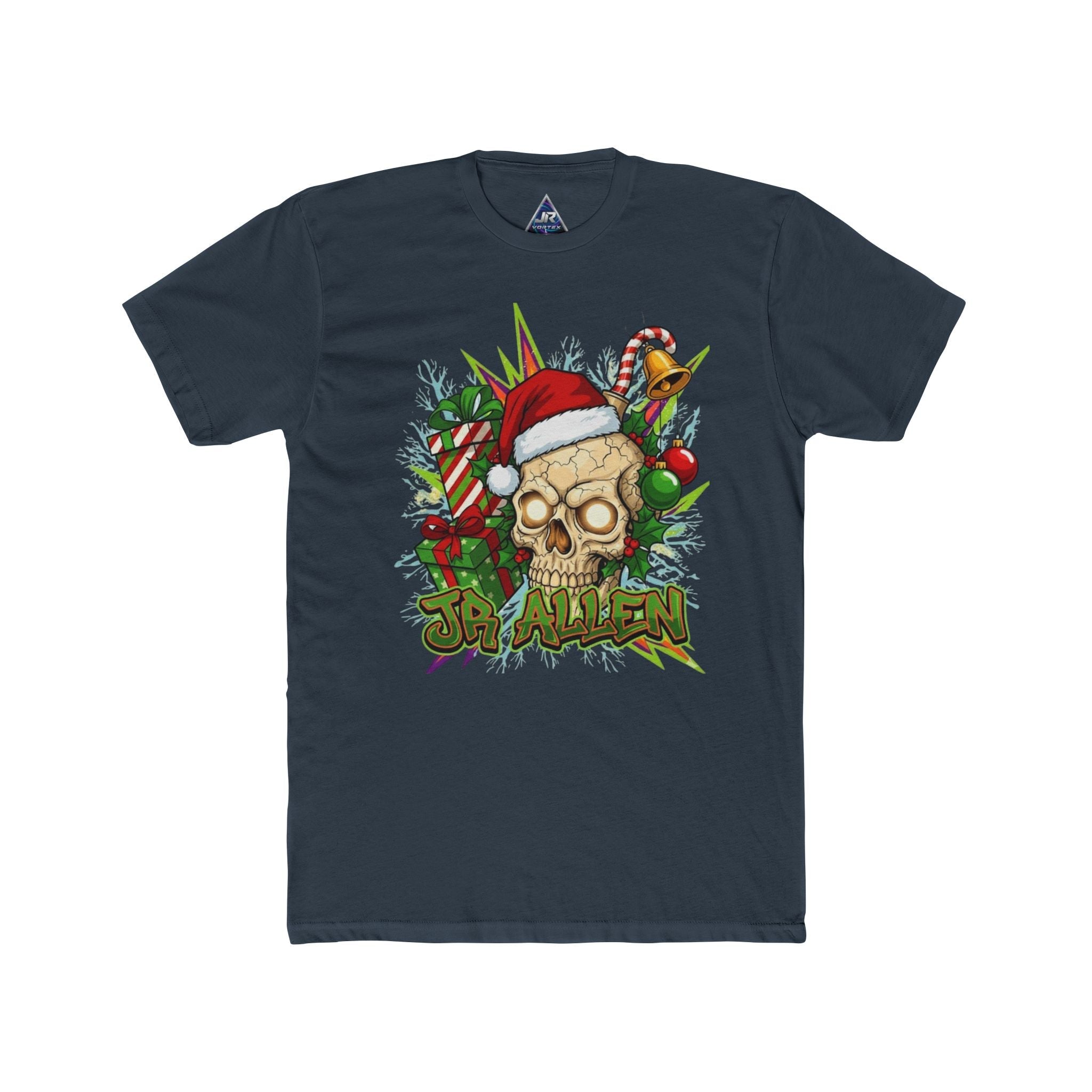 Christmas Skull Tee — 'Sit All Day' Holiday Skull Graphic T-Shirt