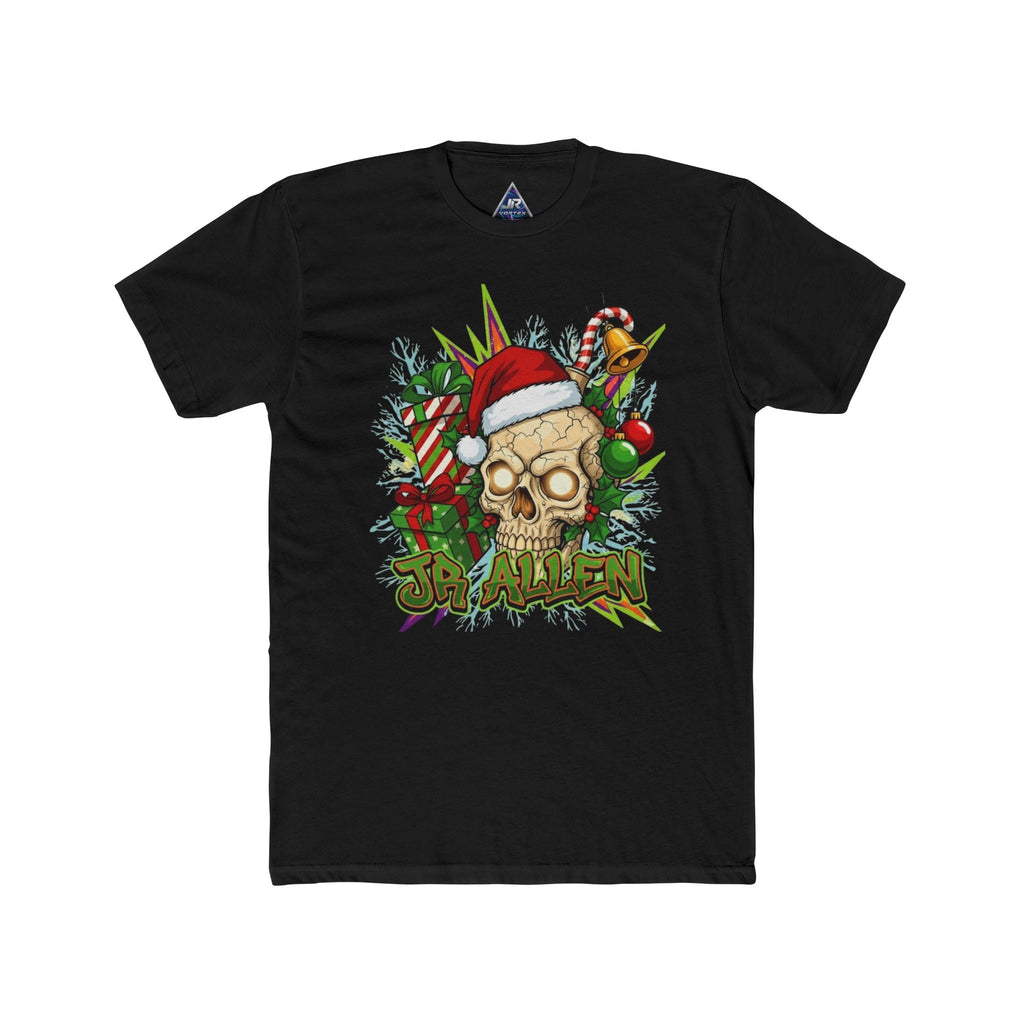 Christmas Skull Tee — 'Sit All Day' Holiday Skull Graphic T-Shirt