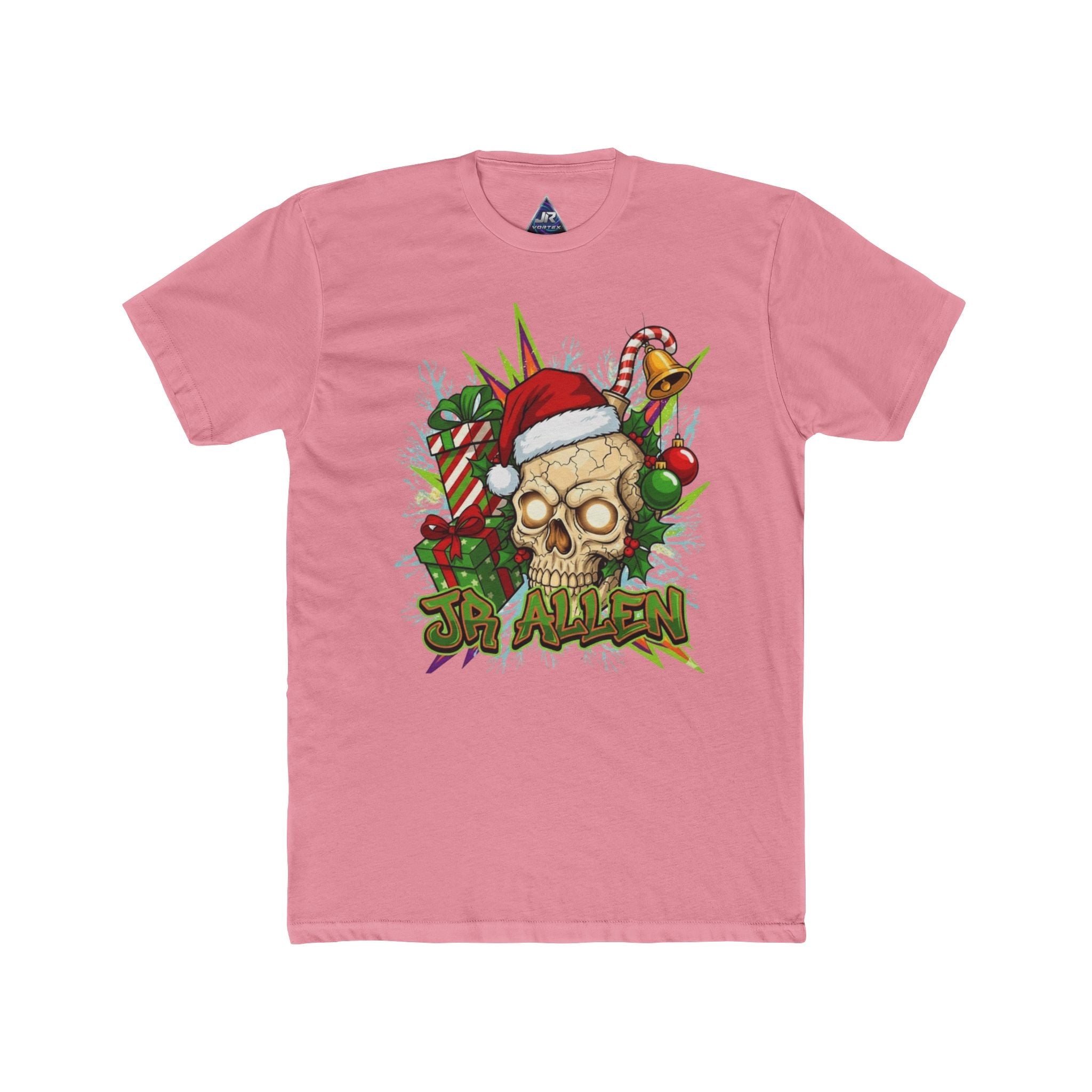 Christmas Skull Tee — 'Sit All Day' Holiday Skull Graphic T-Shirt