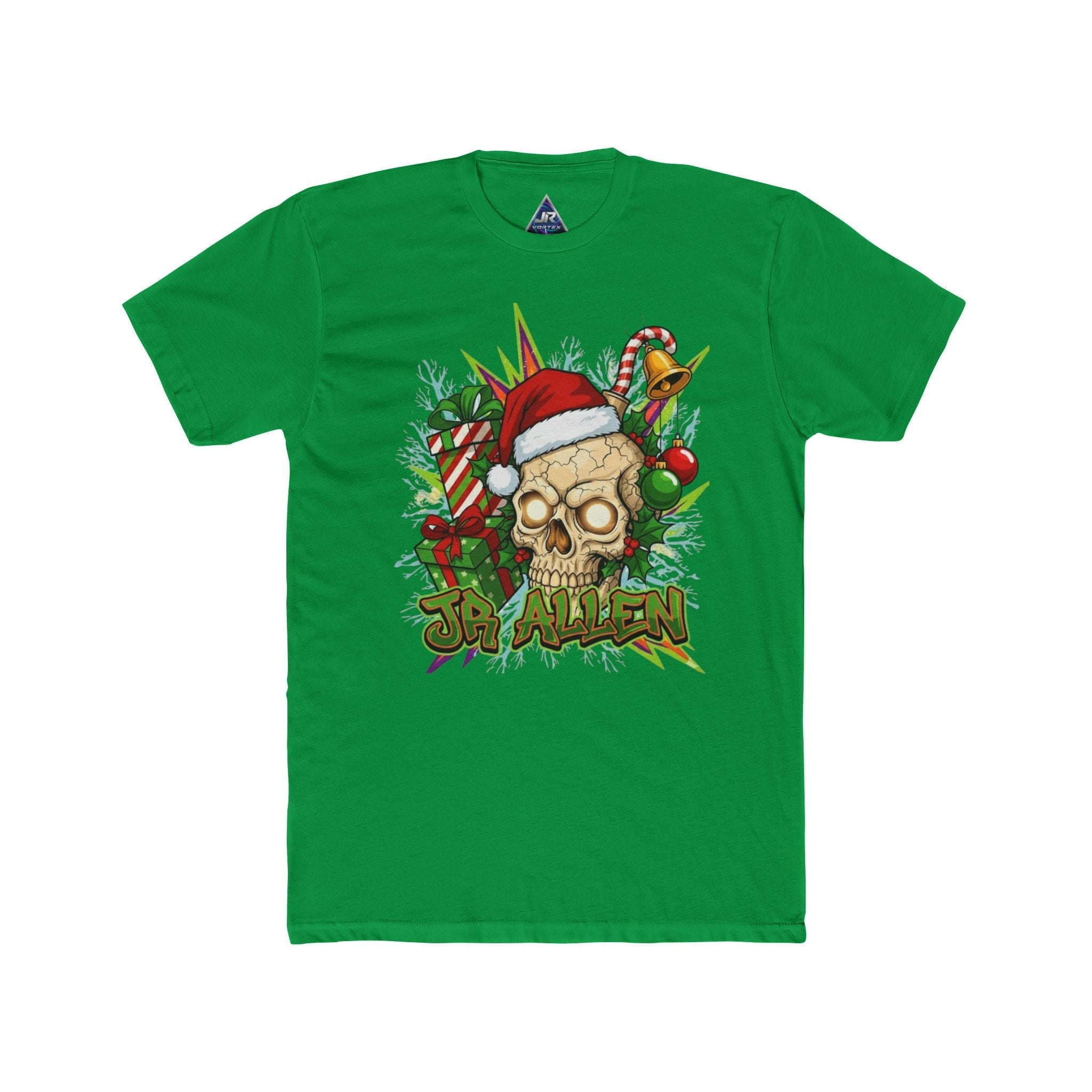 Christmas Skull Tee — 'Sit All Day' Holiday Skull Graphic T-Shirt