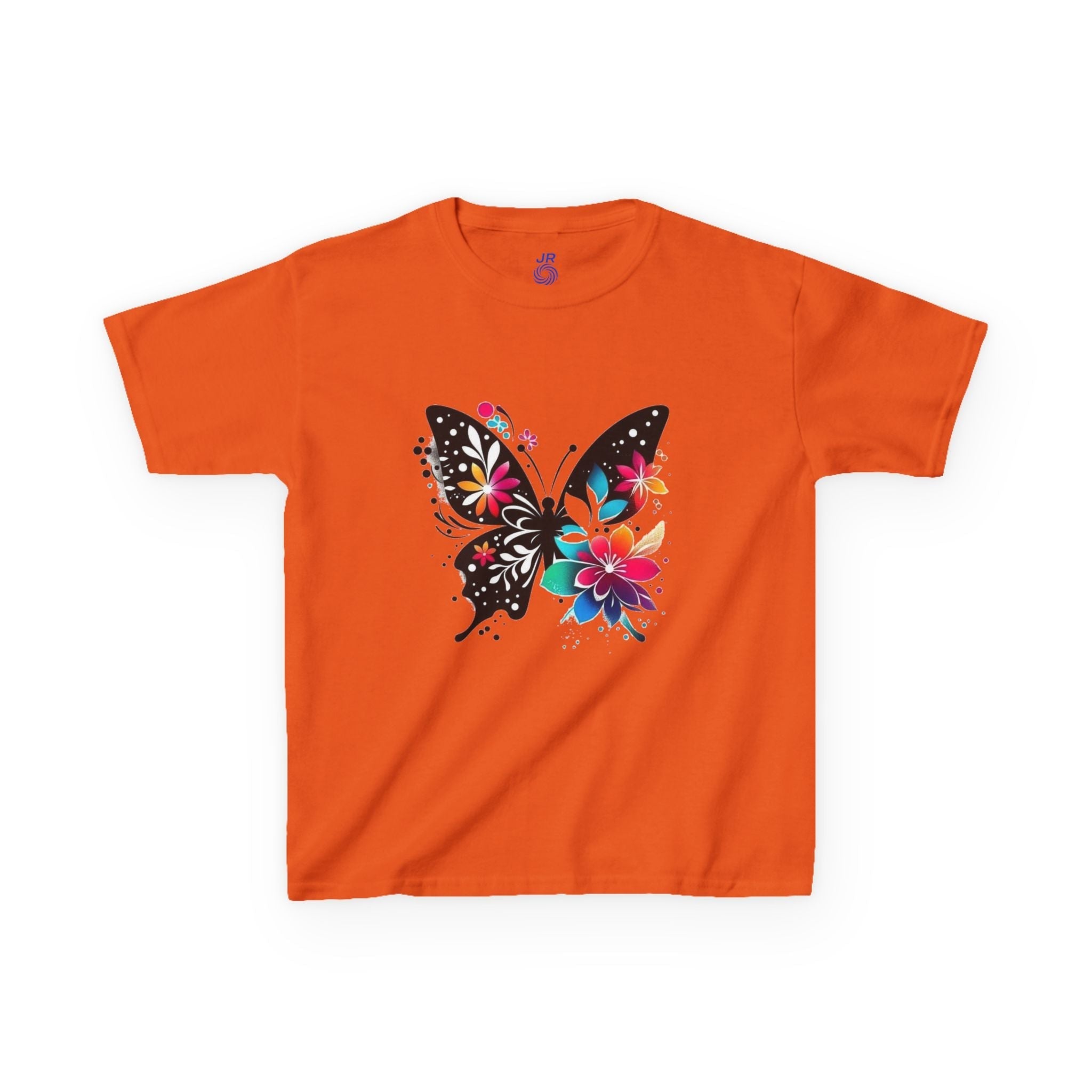 Colorful Butterfly Kids T-Shirt, Fun Summer Tee, Gift for Kids, Cute Butterfly Design, Toddler Summer Apparel, Artful Kids Wear Printify