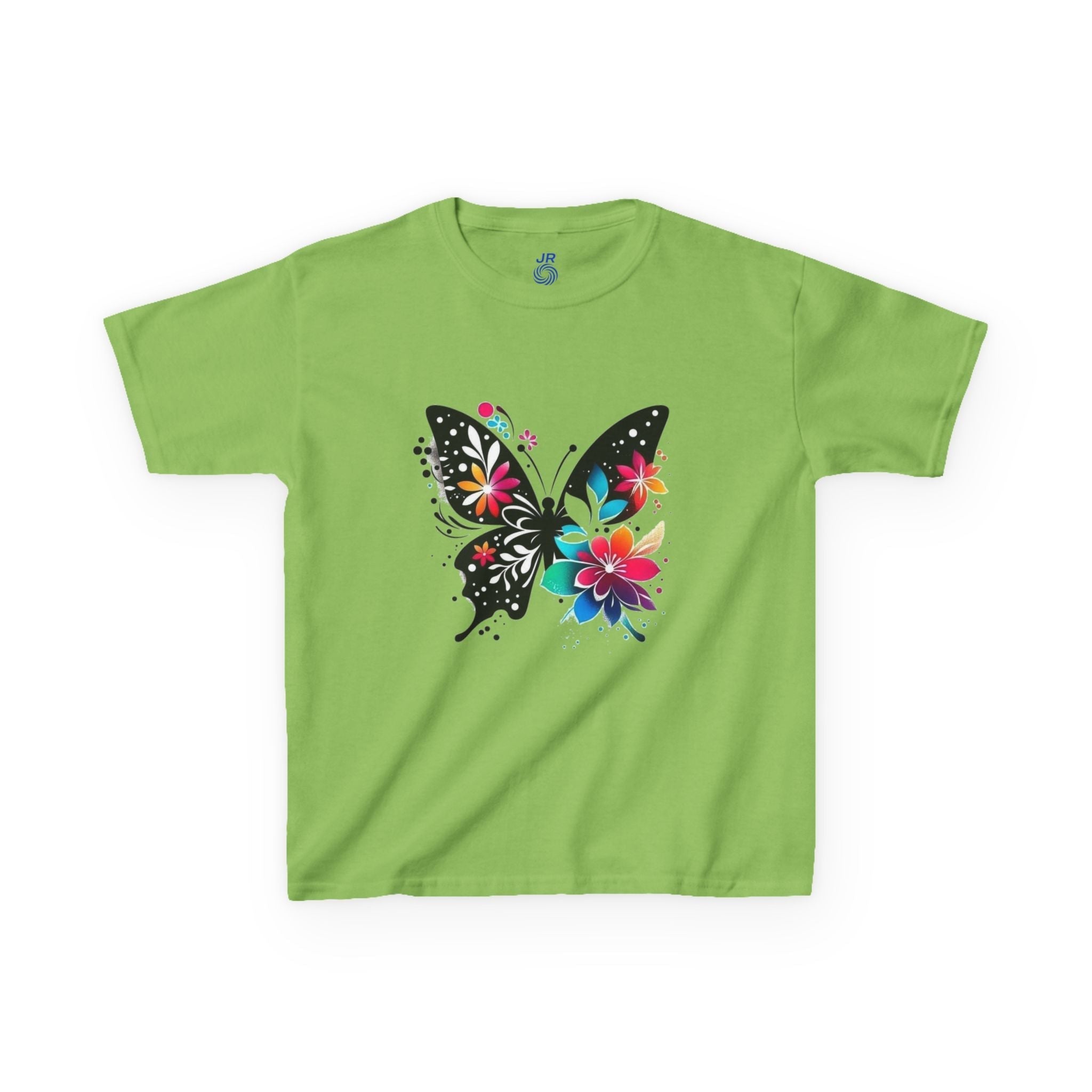 Colorful Butterfly Kids T-Shirt, Fun Summer Tee, Gift for Kids, Cute Butterfly Design, Toddler Summer Apparel, Artful Kids Wear Printify