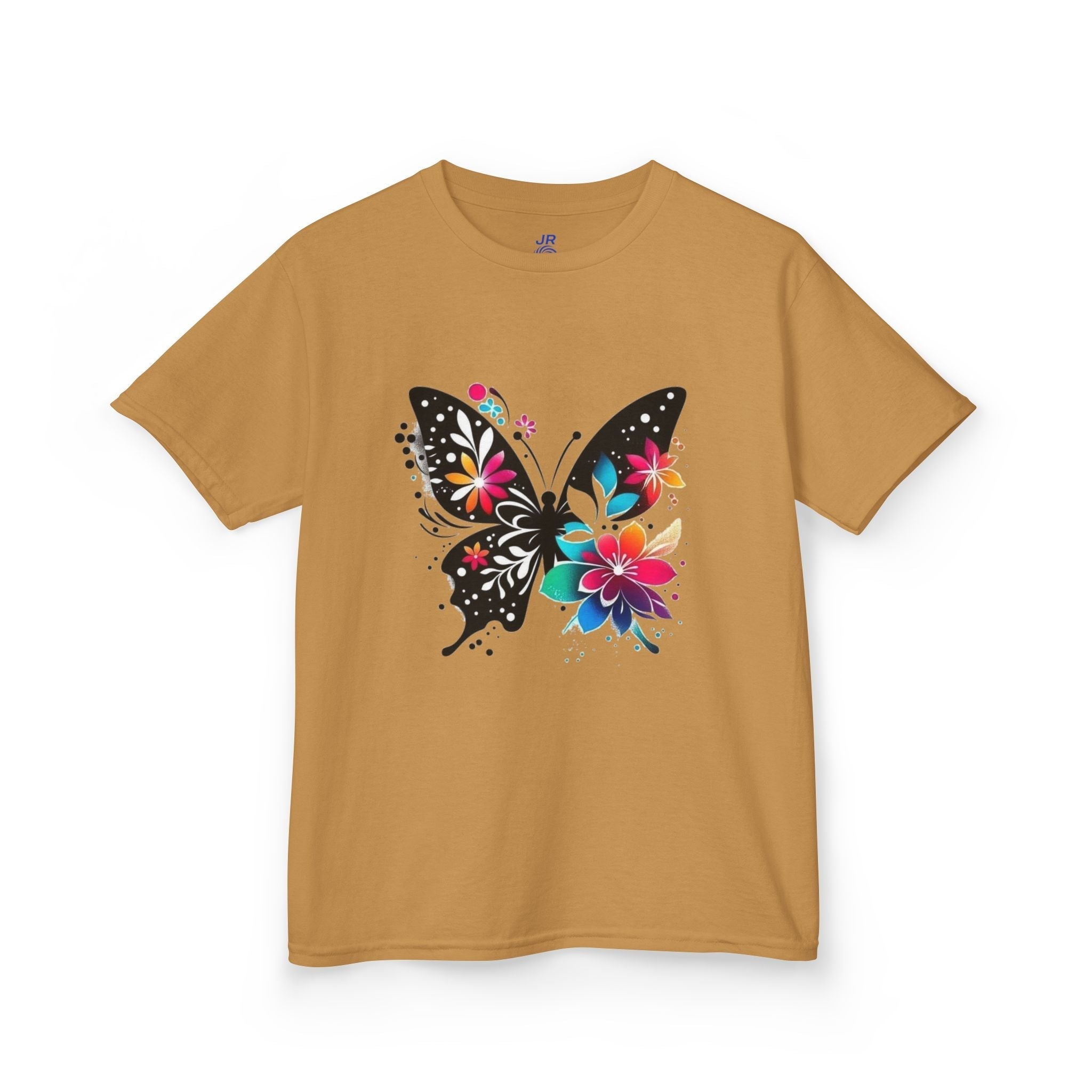 Colorful Butterfly Kids T-Shirt, Fun Summer Tee, Gift for Kids, Cute Butterfly Design, Toddler Summer Apparel, Artful Kids Wear Printify