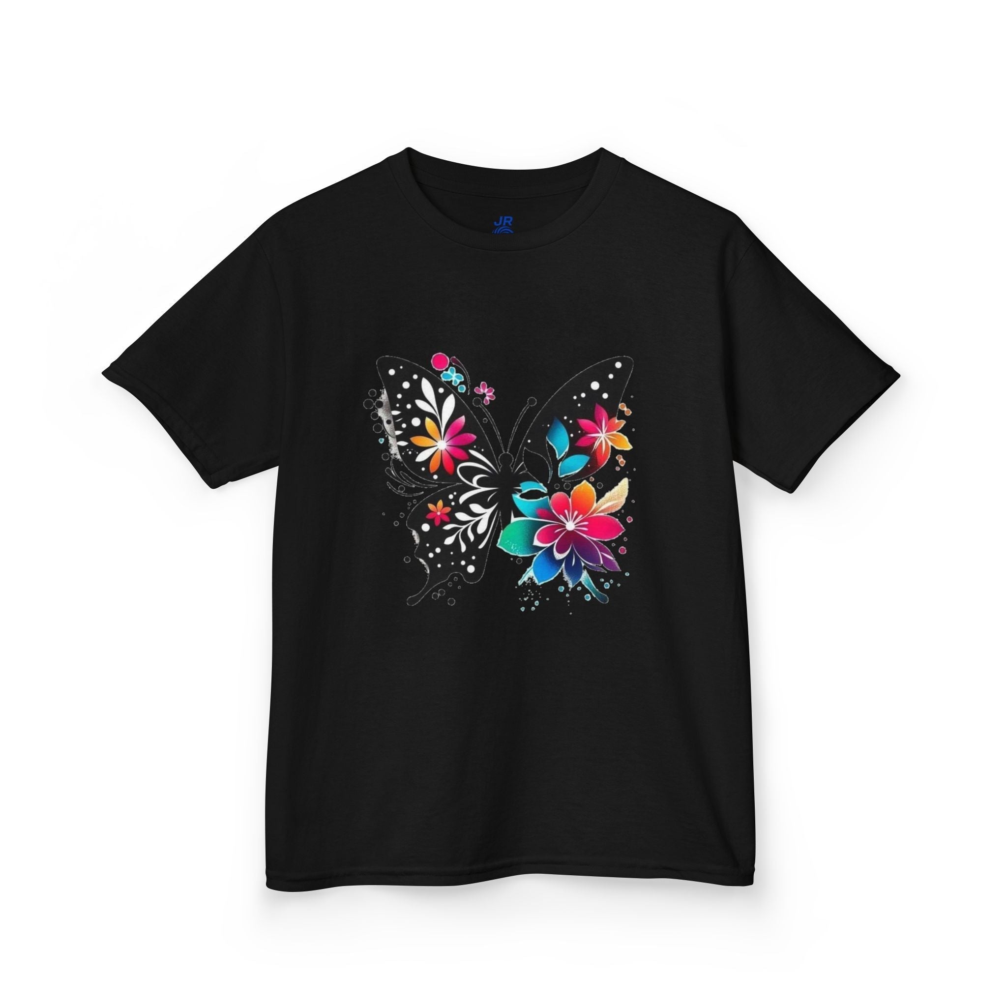 Colorful Butterfly Kids T-Shirt, Fun Summer Tee, Gift for Kids, Cute Butterfly Design, Toddler Summer Apparel, Artful Kids Wear Printify