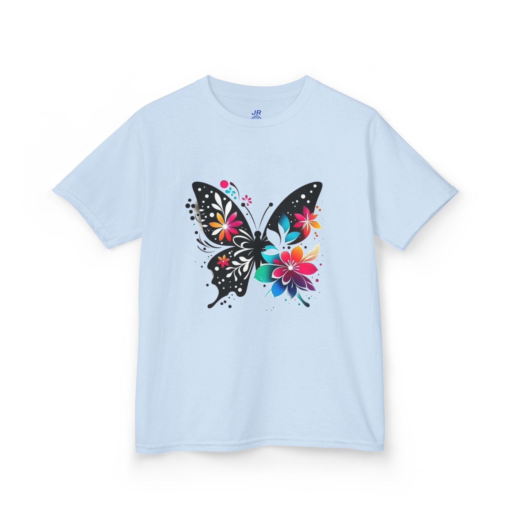 Colorful Butterfly Kids T-Shirt, Fun Summer Tee, Gift for Kids, Cute Butterfly Design, Toddler Summer Apparel, Artful Kids Wear Printify