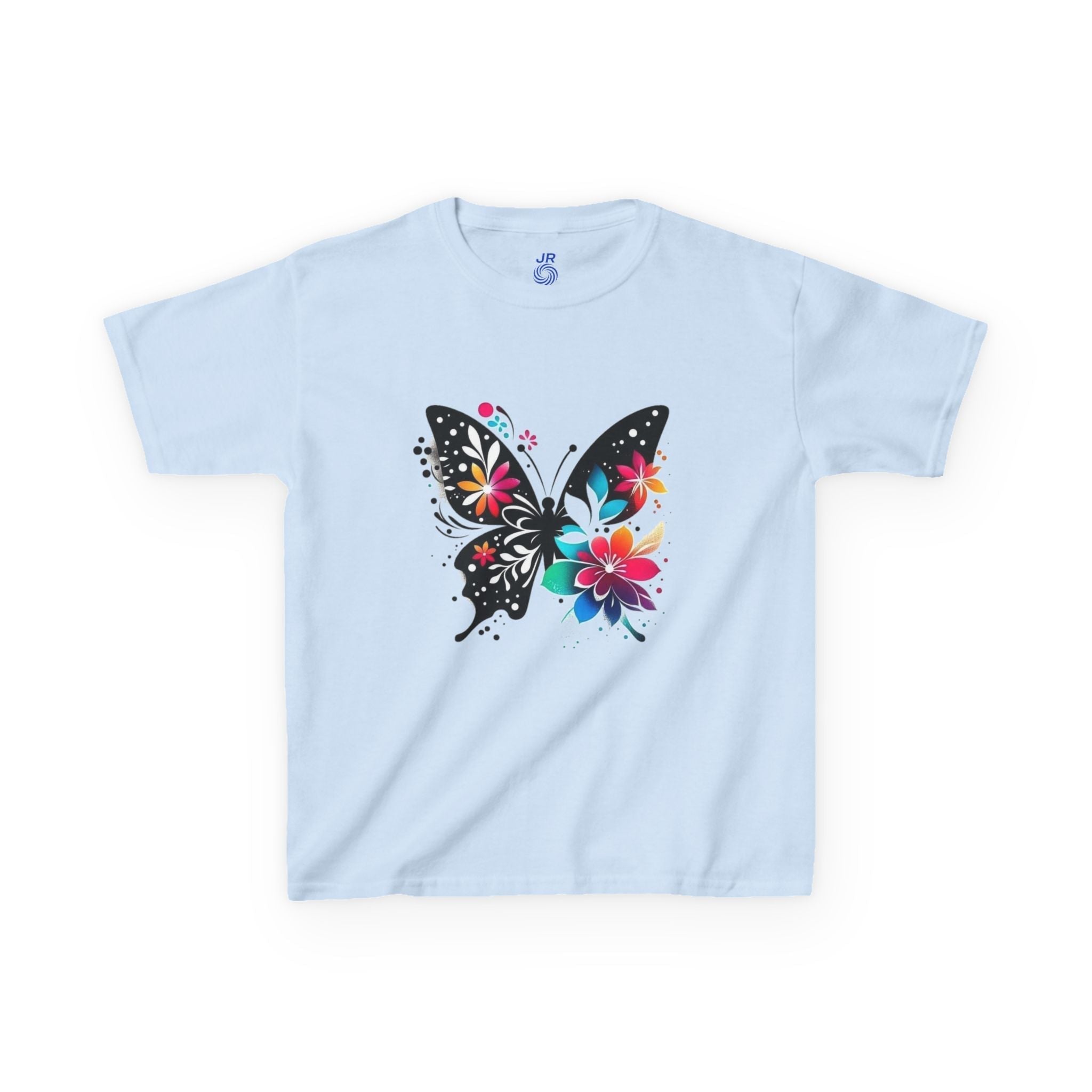 Colorful Butterfly Kids T-Shirt, Fun Summer Tee, Gift for Kids, Cute Butterfly Design, Toddler Summer Apparel, Artful Kids Wear Printify