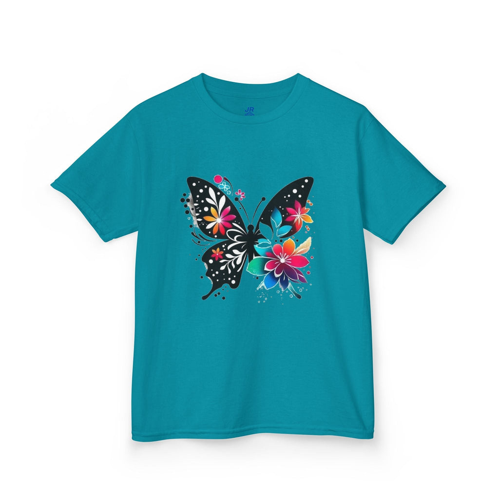 Colorful Butterfly Kids T-Shirt, Fun Summer Tee, Gift for Kids, Cute Butterfly Design, Toddler Summer Apparel, Artful Kids Wear Printify