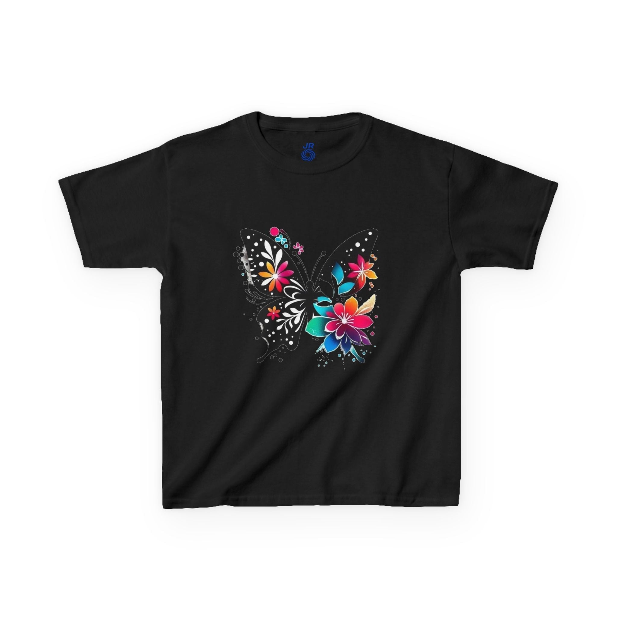 Colorful Butterfly Kids T-Shirt, Fun Summer Tee, Gift for Kids, Cute Butterfly Design, Toddler Summer Apparel, Artful Kids Wear Printify