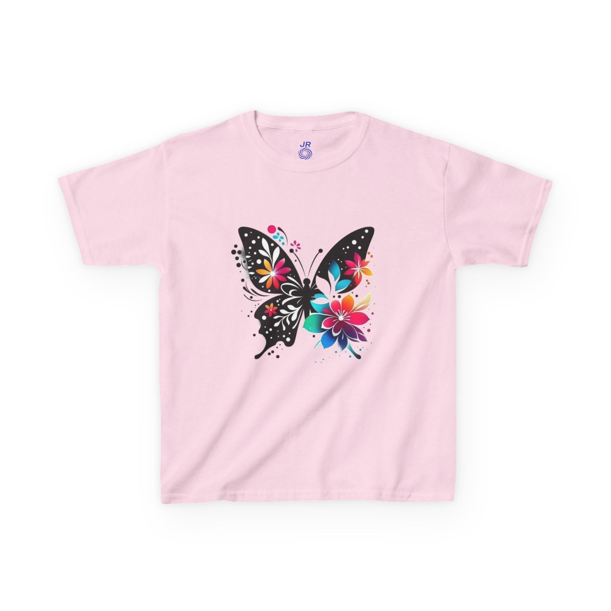 Colorful Butterfly Kids T-Shirt, Fun Summer Tee, Gift for Kids, Cute Butterfly Design, Toddler Summer Apparel, Artful Kids Wear Printify