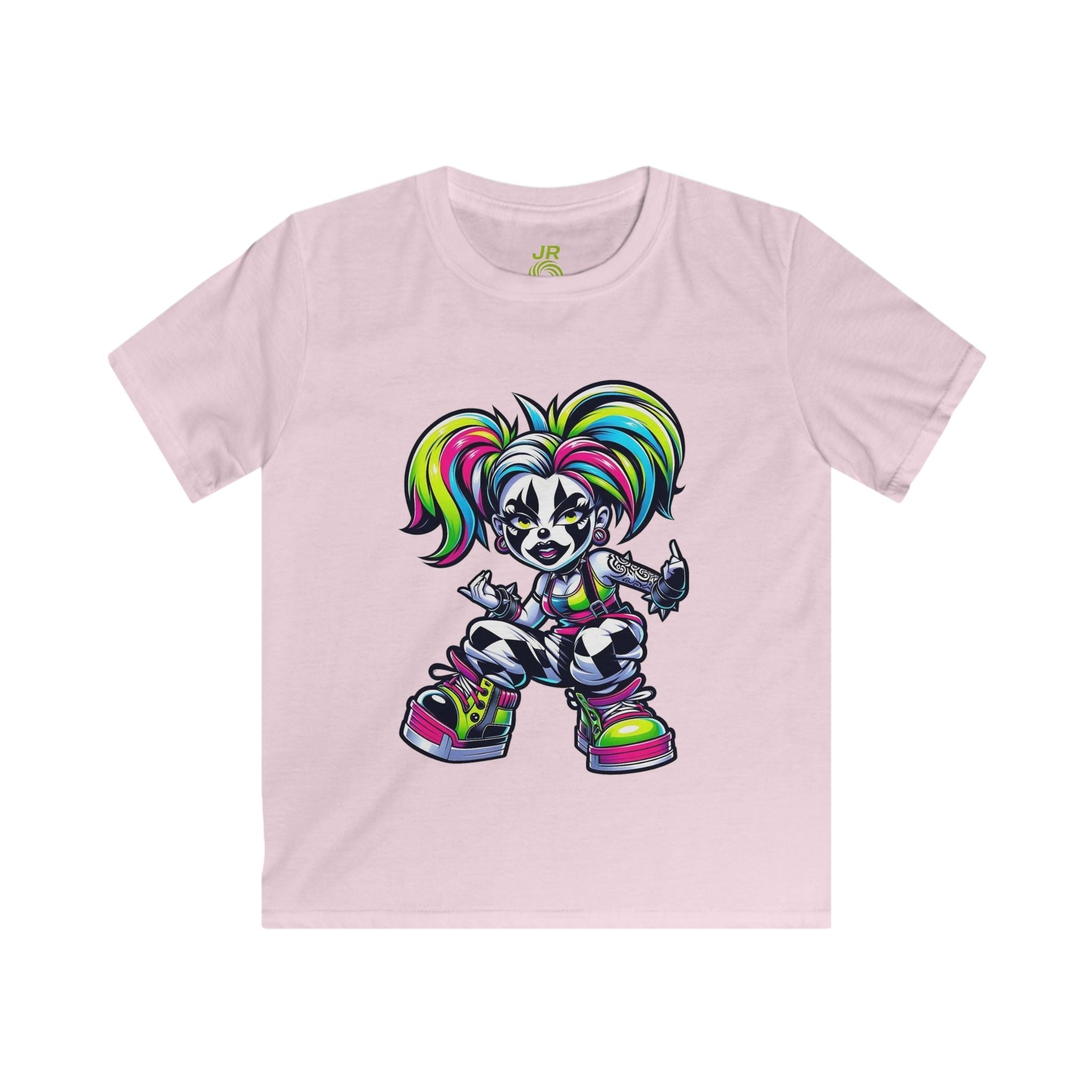 Colorful Kids Graphic Tee, Youth T-Shirt, Funky Tees for Kids, Unique Gift for Birthdays, Carnival or Halloween Printify