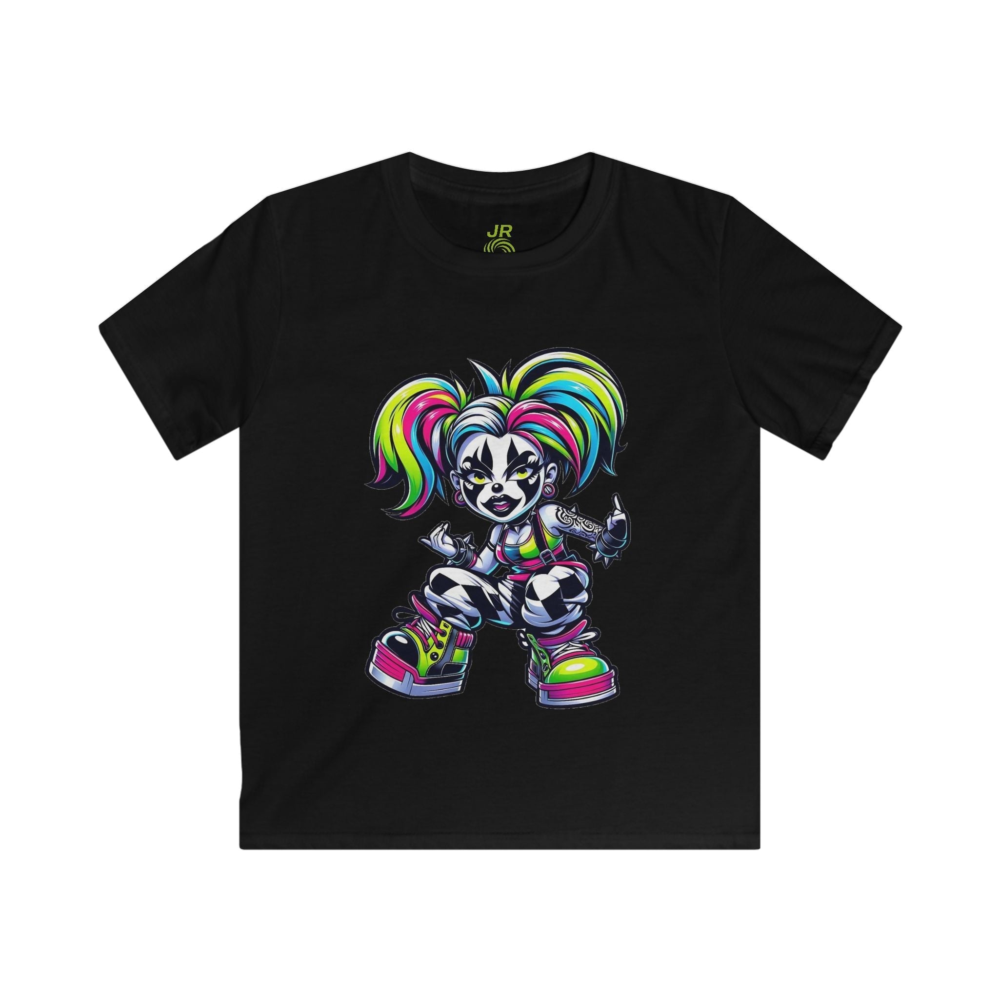 Colorful Kids Graphic Tee, Youth T-Shirt, Funky Tees for Kids, Unique Gift for Birthdays, Carnival or Halloween Printify