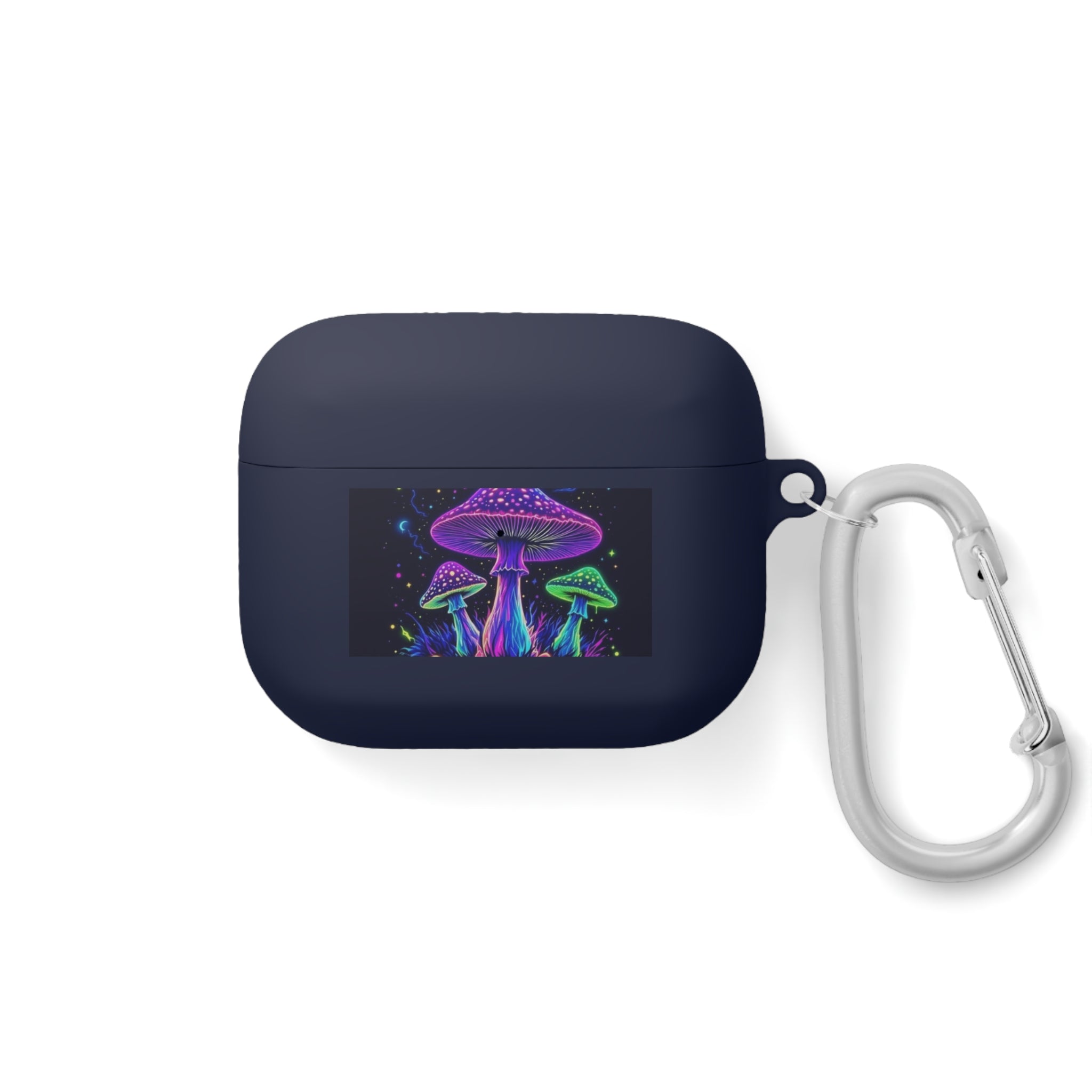 Colorful Mushroom AirPods Case Cover, Unique Gift, Trendy Tech Accessory, Festival Vibes, Artistic Design Printify