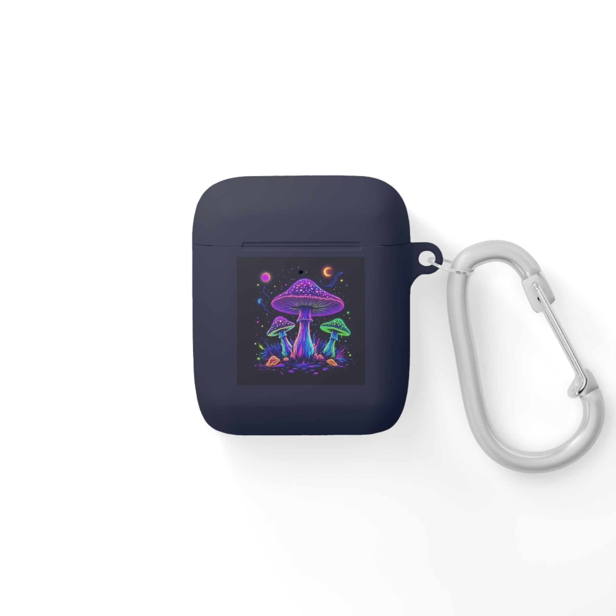 Colorful Mushroom AirPods Case Cover, Unique Gift, Trendy Tech Accessory, Festival Vibes, Artistic Design Printify