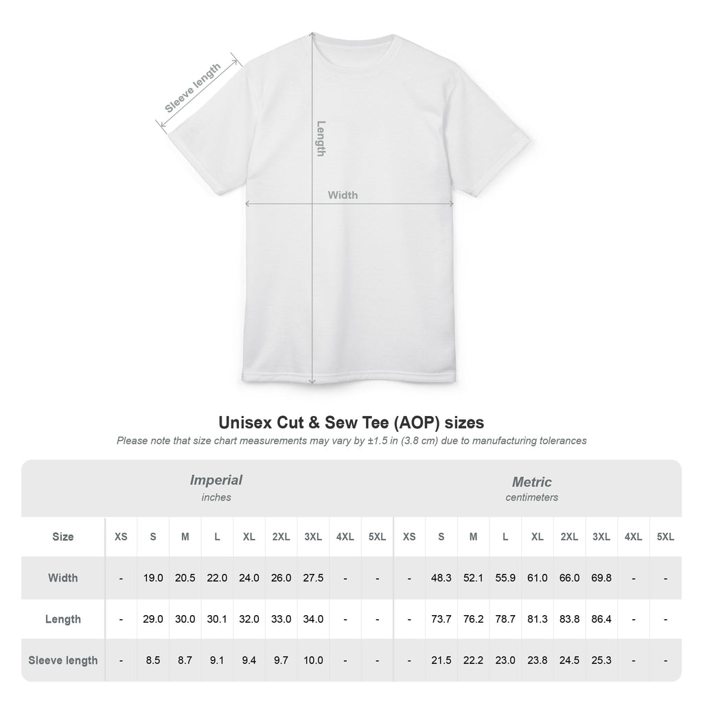 Cosmic Abduction All-Over Tee Printify