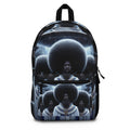 Cosmic Afro Backpack, Unique Black History Artwork, Ethnic Gift, Stylish & Functional, Perfect for School, Festivals, Travel Printify