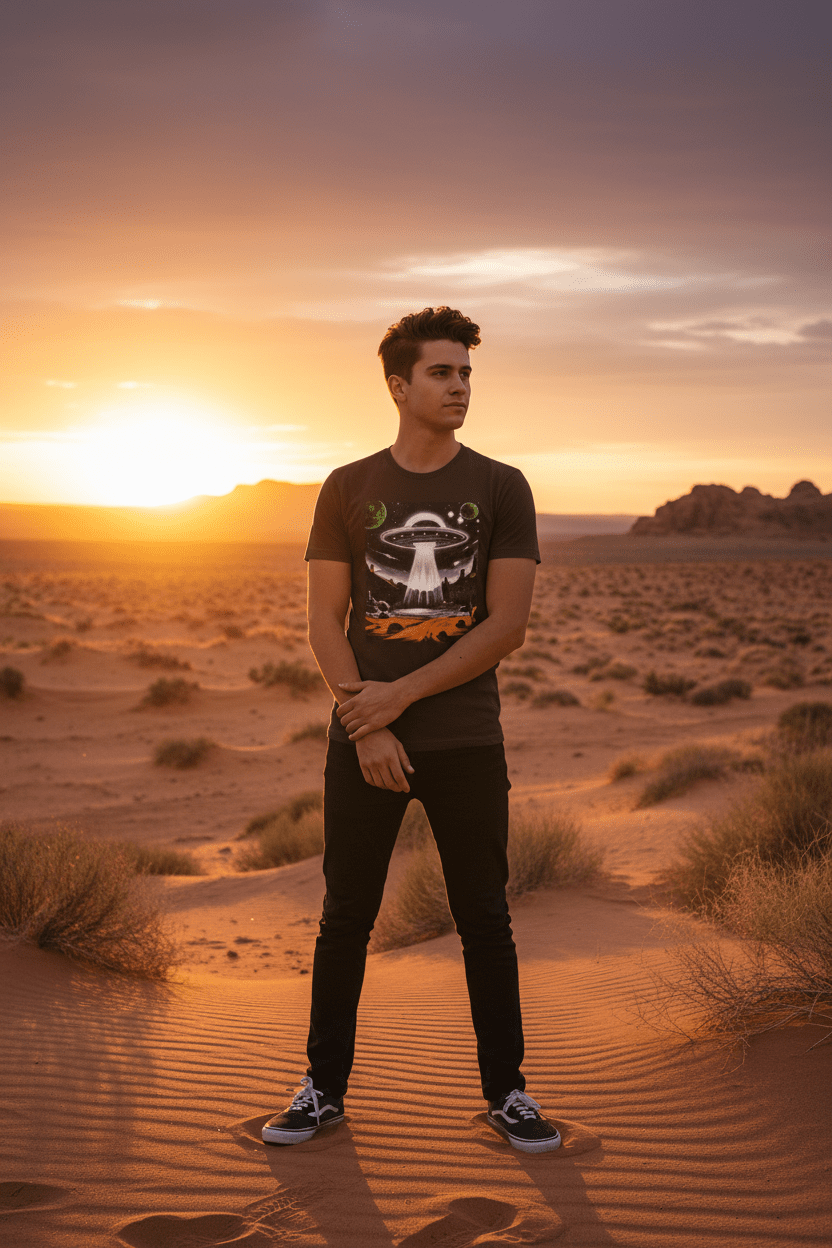 Desert setting