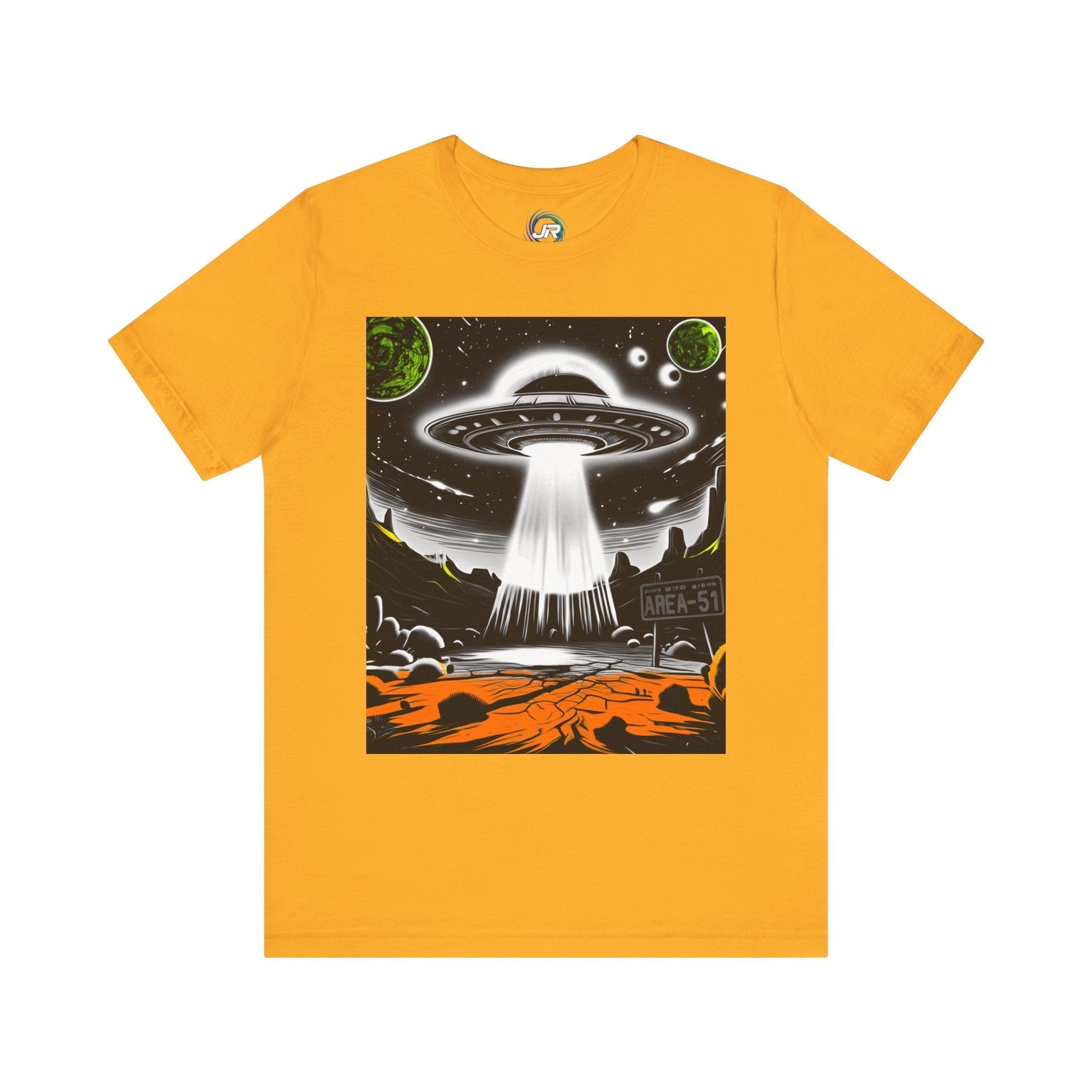 Cosmic Alien Area 51 Tee — Unisex UFO Streetwear T-Shirt Printify