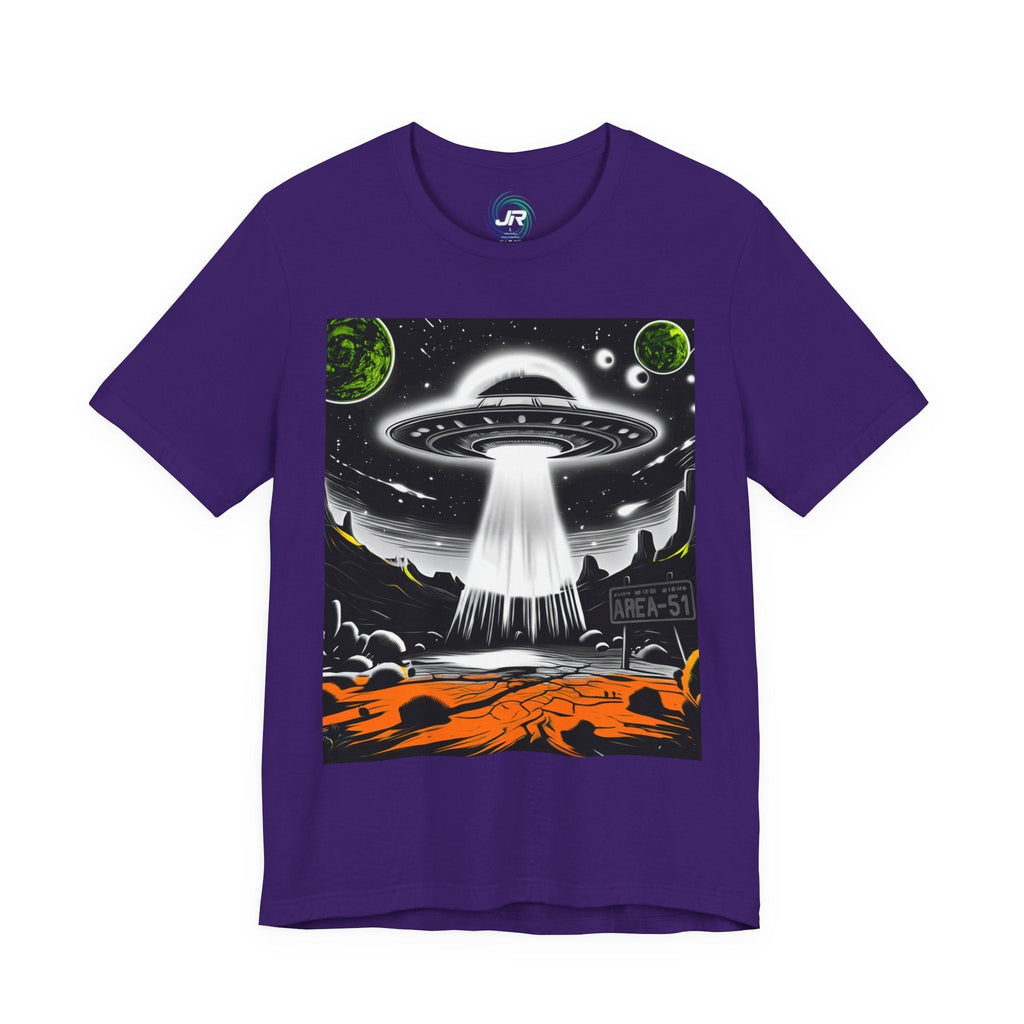 Cosmic Alien Area 51 Tee — Unisex UFO Streetwear T-Shirt Printify