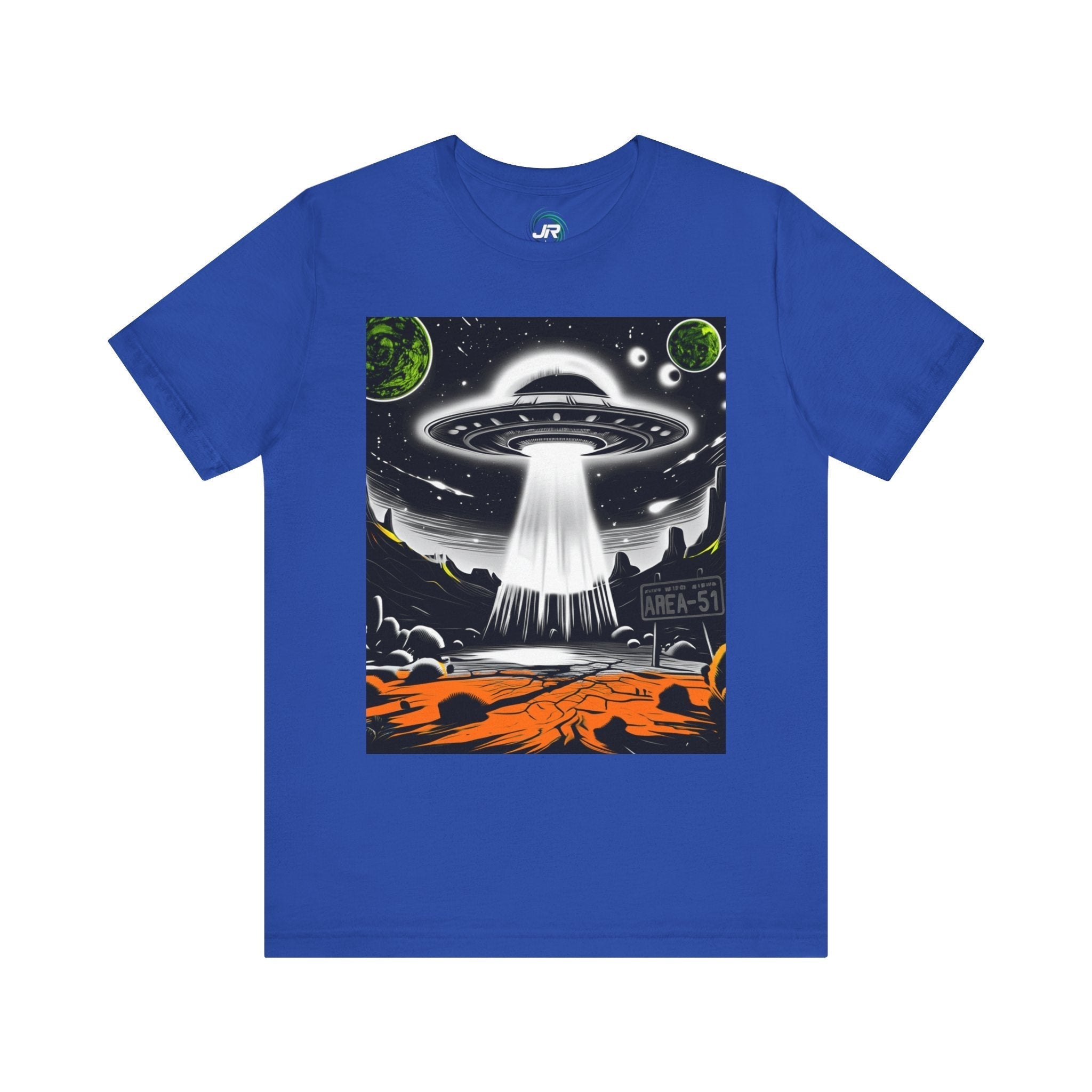 Cosmic Alien Area 51 Tee — Unisex UFO Streetwear T-Shirt Printify