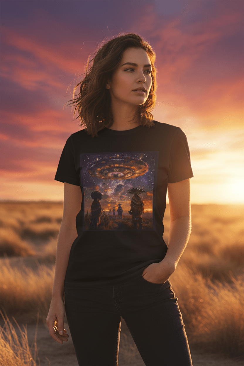 Sunset golden hour setting