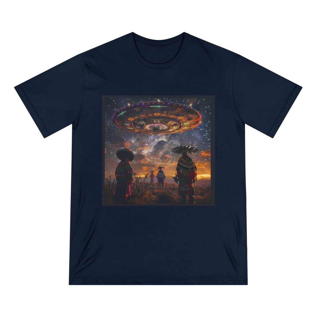 Cosmic Alien Encounter Organic Tee 👽 Printify