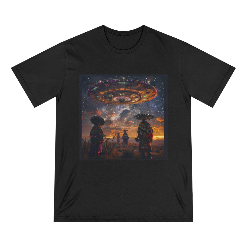 Cosmic Alien Encounter Organic Tee 👽 Printify