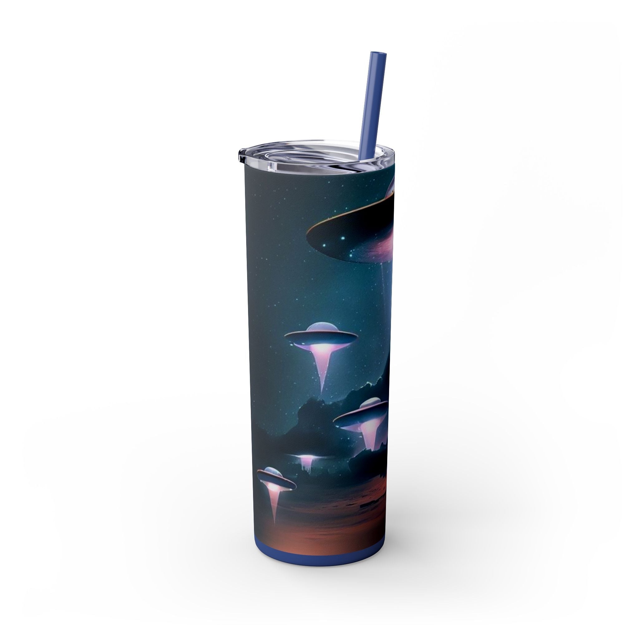 Cosmic UFO Skinny Tumbler (20oz) – Alien Utopia Drinkware