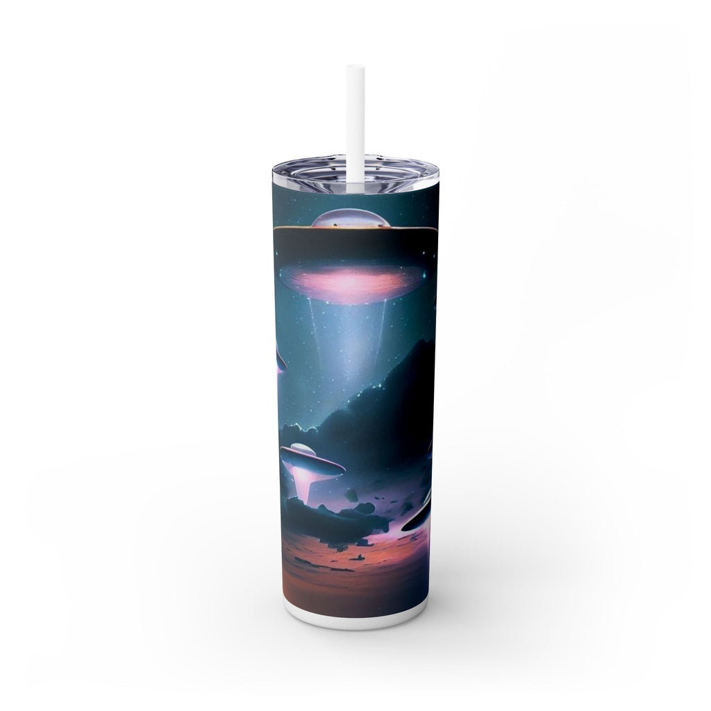 Cosmic UFO Skinny Tumbler (20oz) – Alien Utopia Drinkware