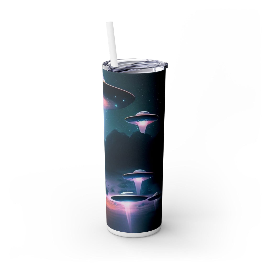 Cosmic UFO Skinny Tumbler (20oz) – Alien Utopia Drinkware