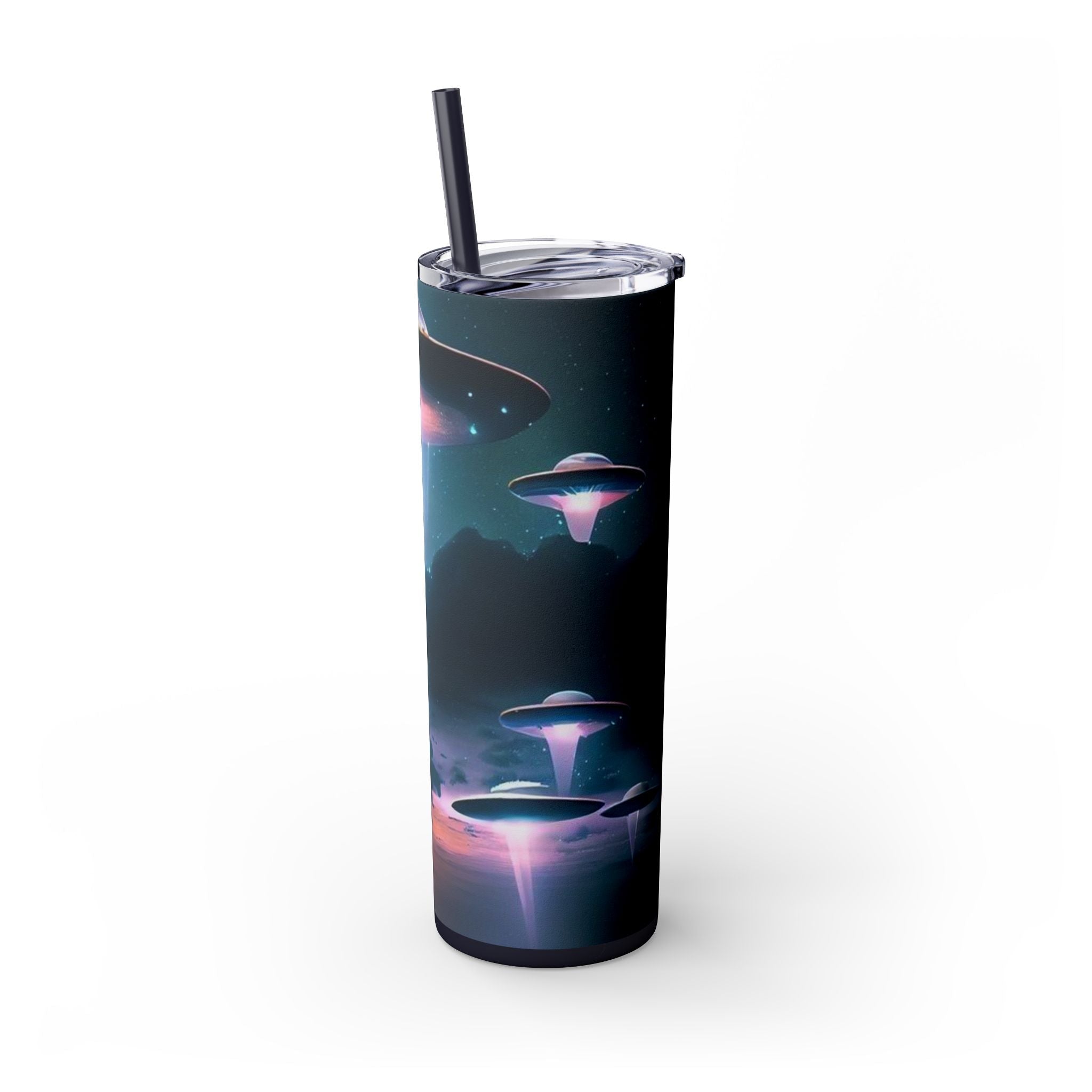 Cosmic UFO Skinny Tumbler (20oz) – Alien Utopia Drinkware