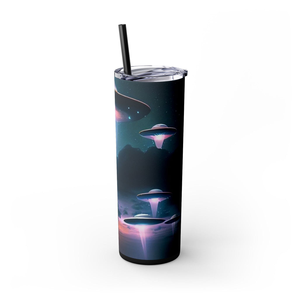 Cosmic UFO Skinny Tumbler (20oz) – Alien Utopia Drinkware