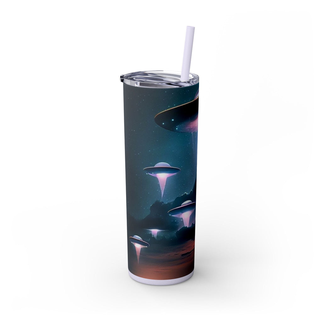 Cosmic UFO Skinny Tumbler (20oz) – Alien Utopia Drinkware