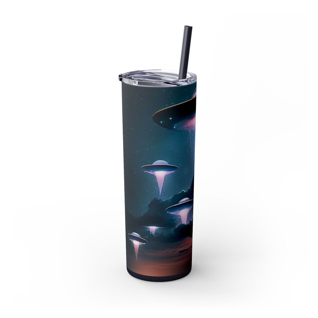 Cosmic UFO Skinny Tumbler (20oz) – Alien Utopia Drinkware