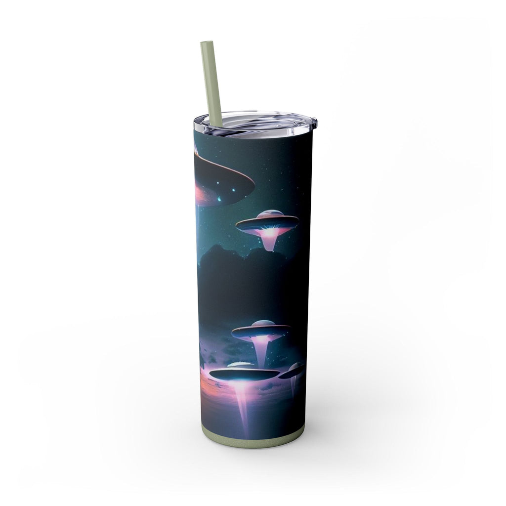 Cosmic UFO Skinny Tumbler (20oz) – Alien Utopia Drinkware