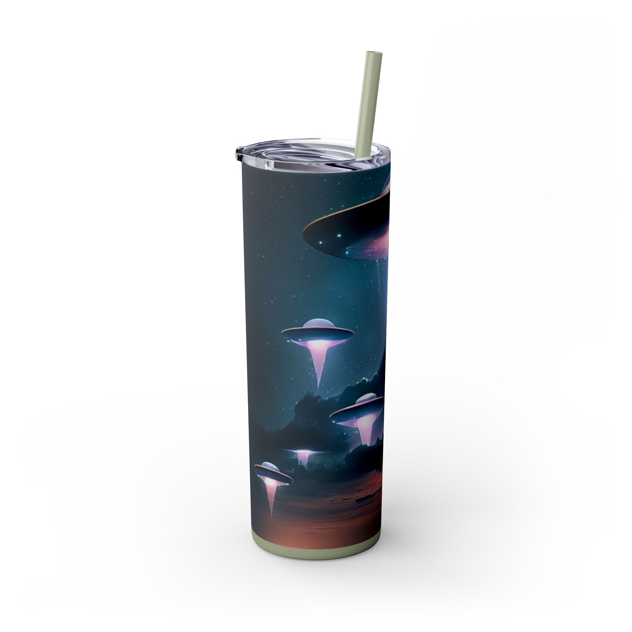 Cosmic UFO Skinny Tumbler (20oz) – Alien Utopia Drinkware
