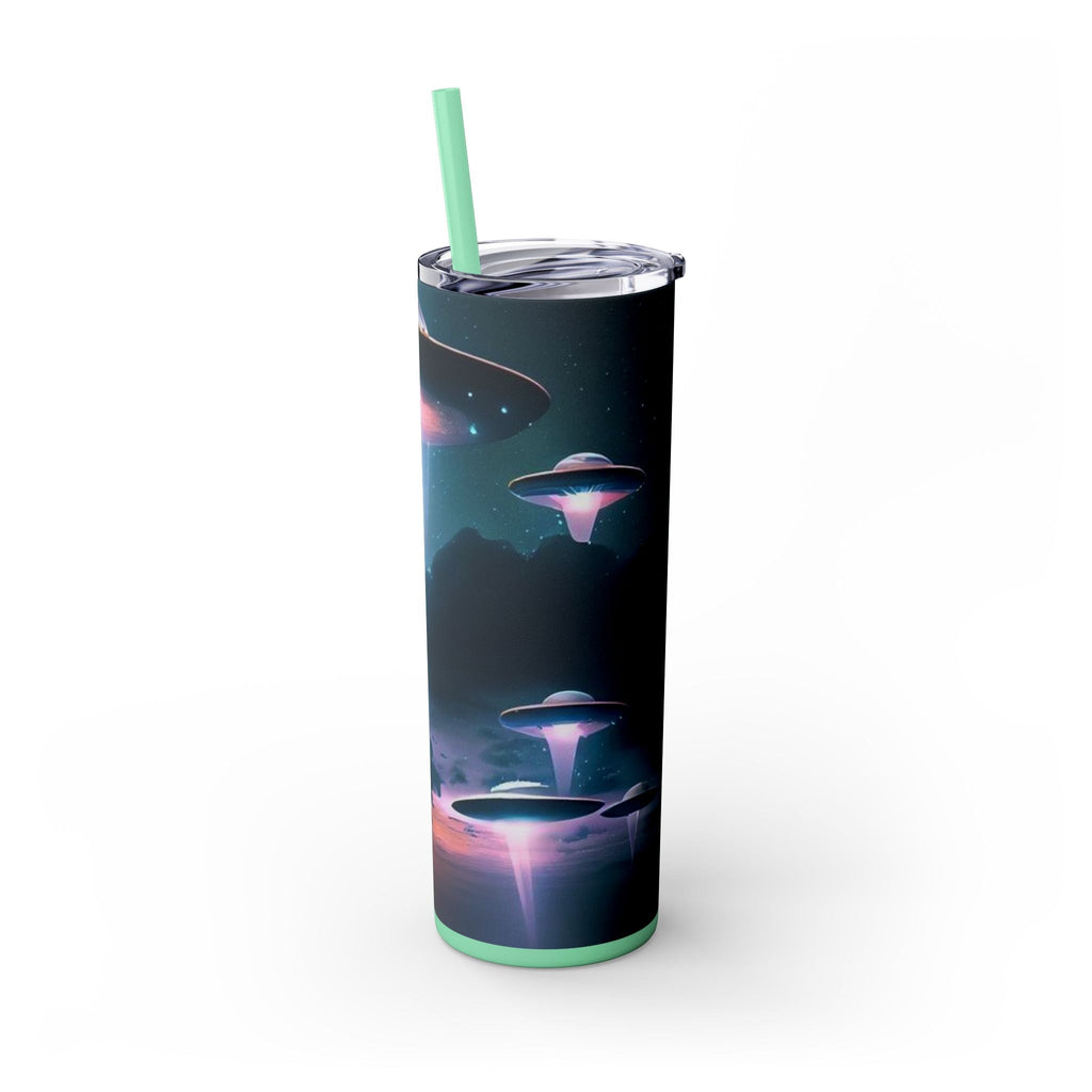 Cosmic UFO Skinny Tumbler (20oz) – Alien Utopia Drinkware