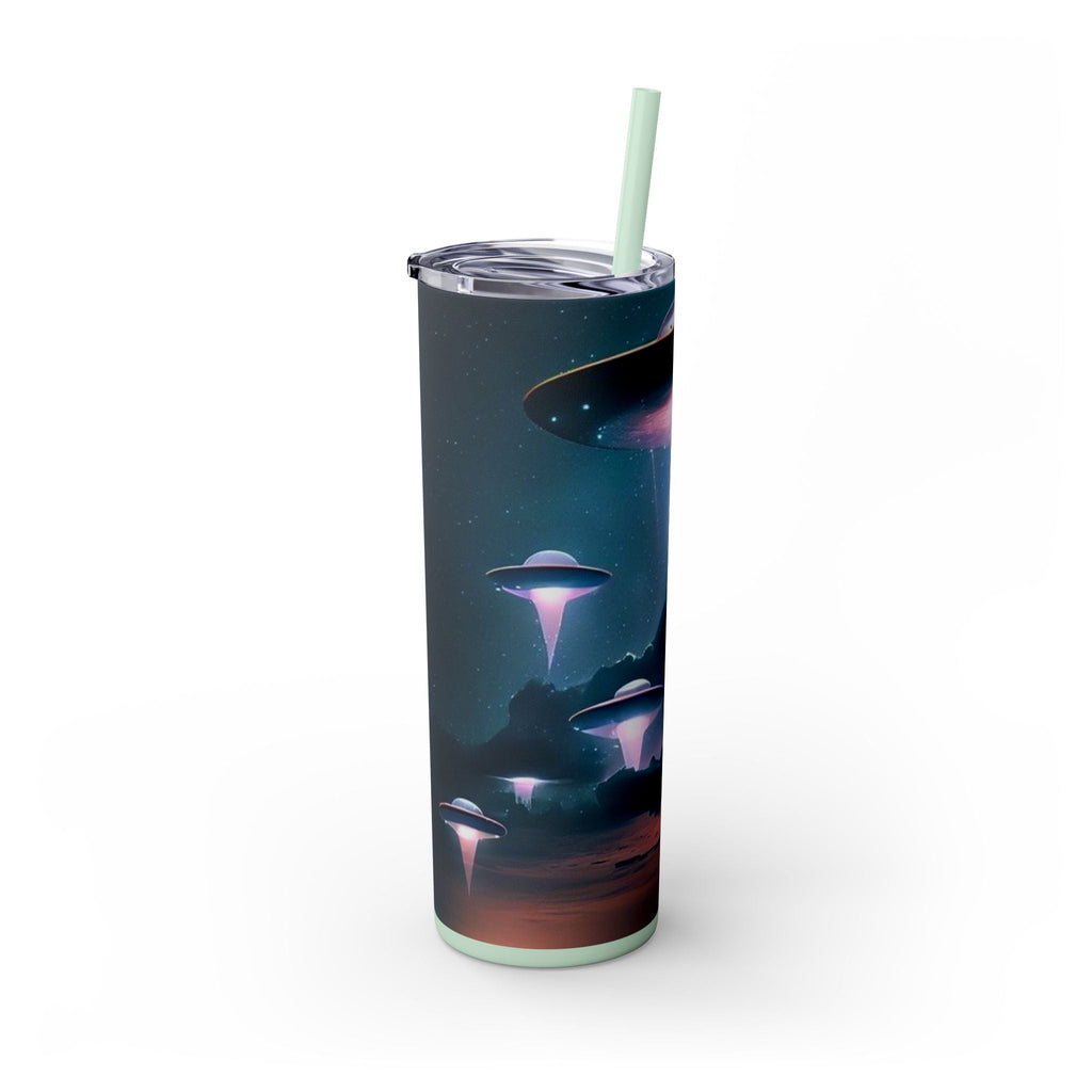 Cosmic UFO Skinny Tumbler (20oz) – Alien Utopia Drinkware