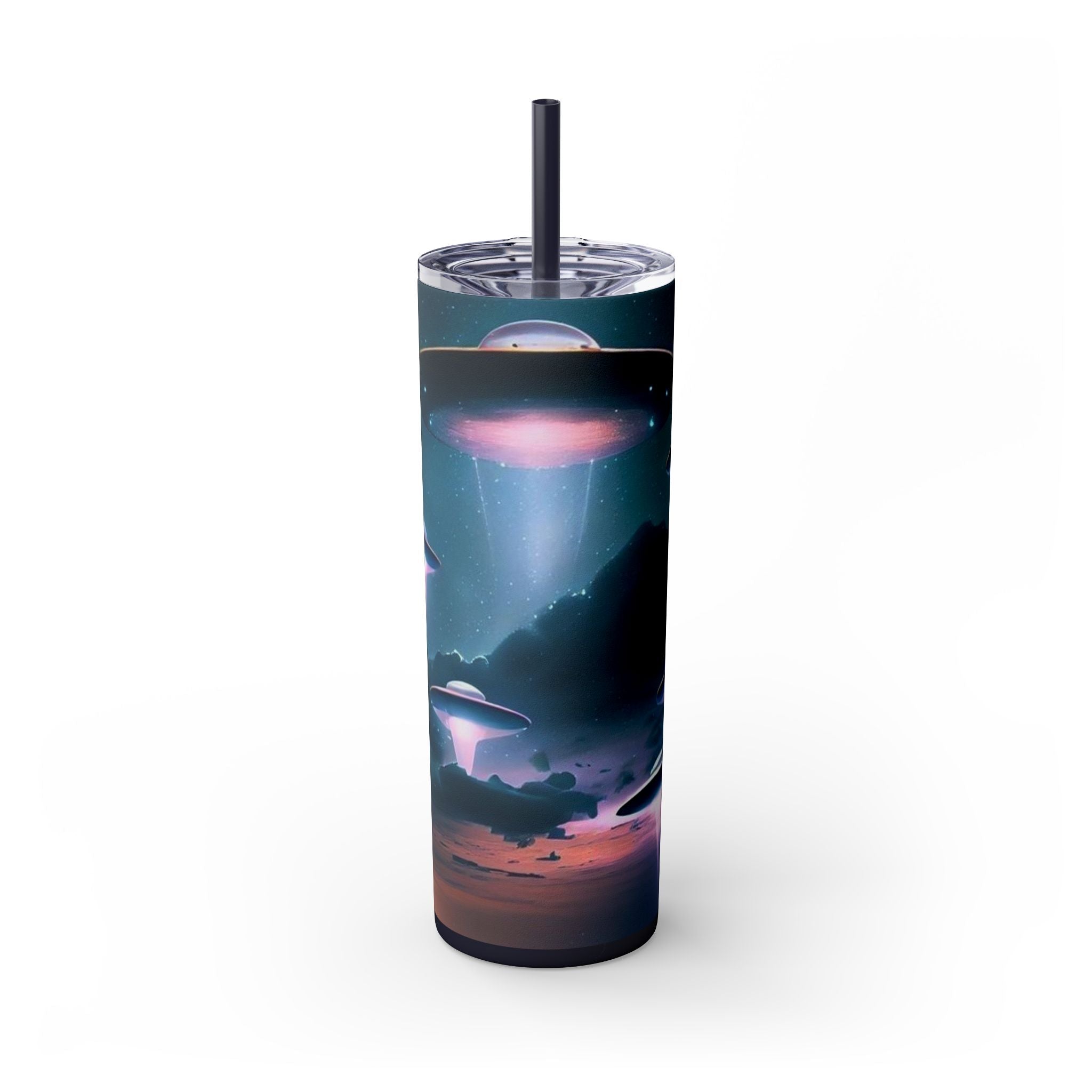 Cosmic UFO Skinny Tumbler (20oz) – Alien Utopia Drinkware