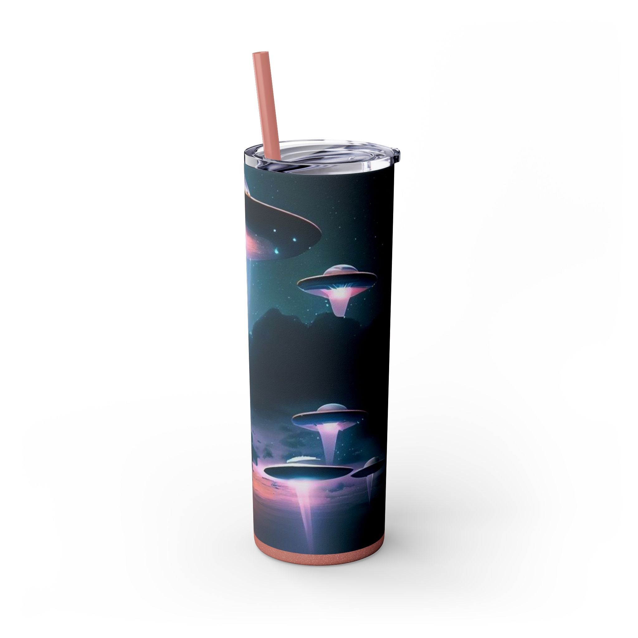 Cosmic UFO Skinny Tumbler (20oz) – Alien Utopia Drinkware