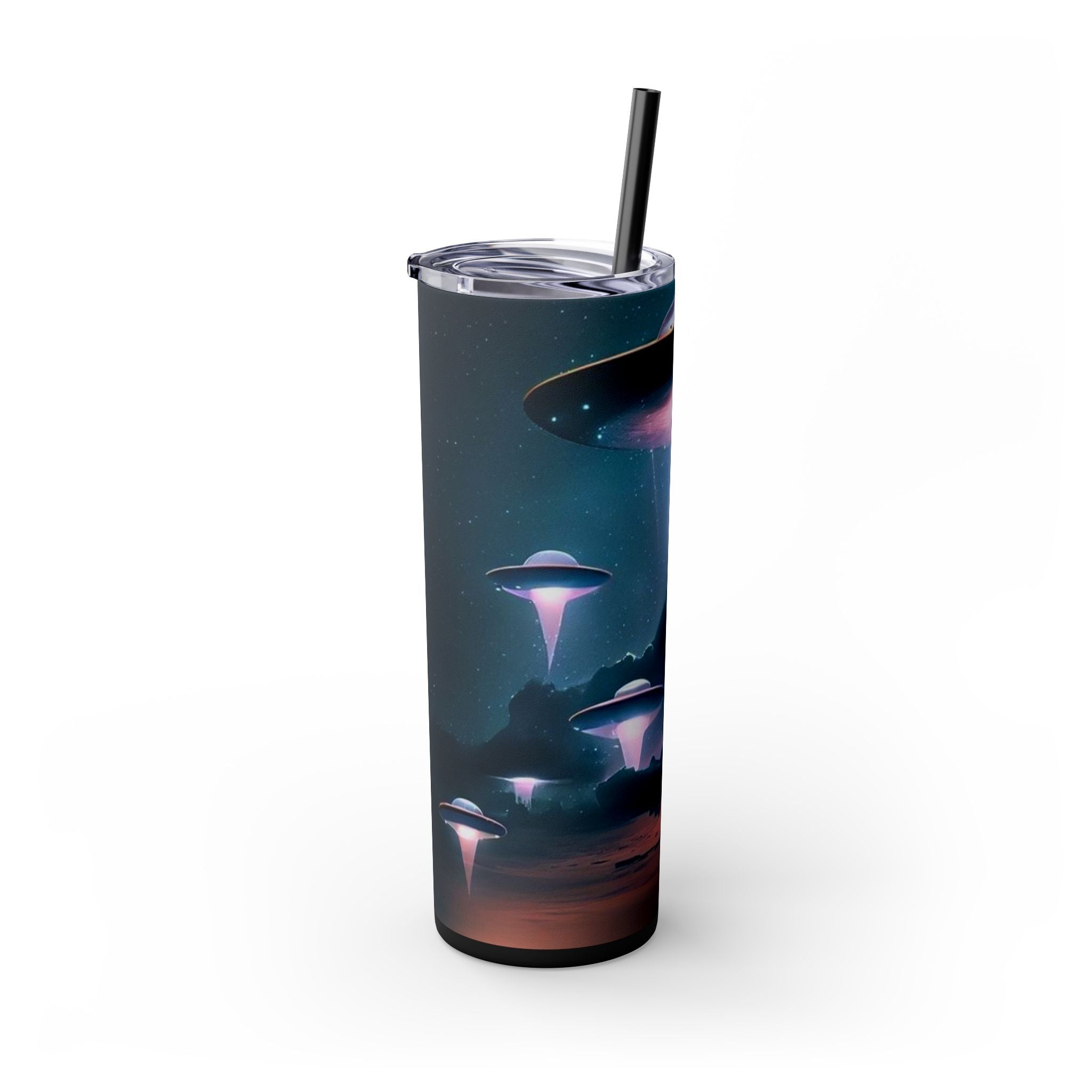 Cosmic UFO Skinny Tumbler (20oz) – Alien Utopia Drinkware