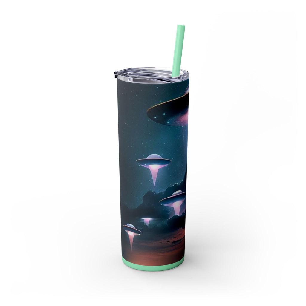 Cosmic UFO Skinny Tumbler (20oz) – Alien Utopia Drinkware