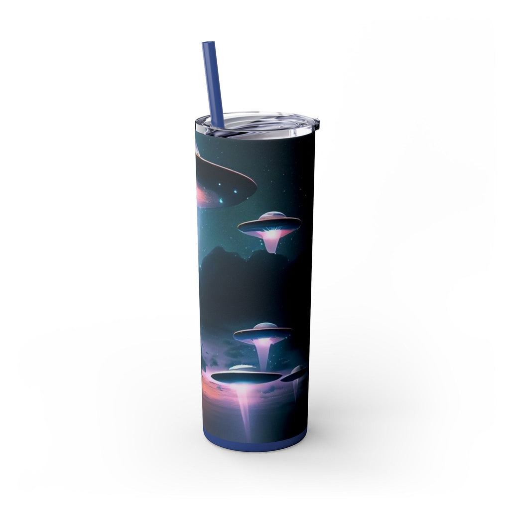Cosmic UFO Skinny Tumbler (20oz) – Alien Utopia Drinkware