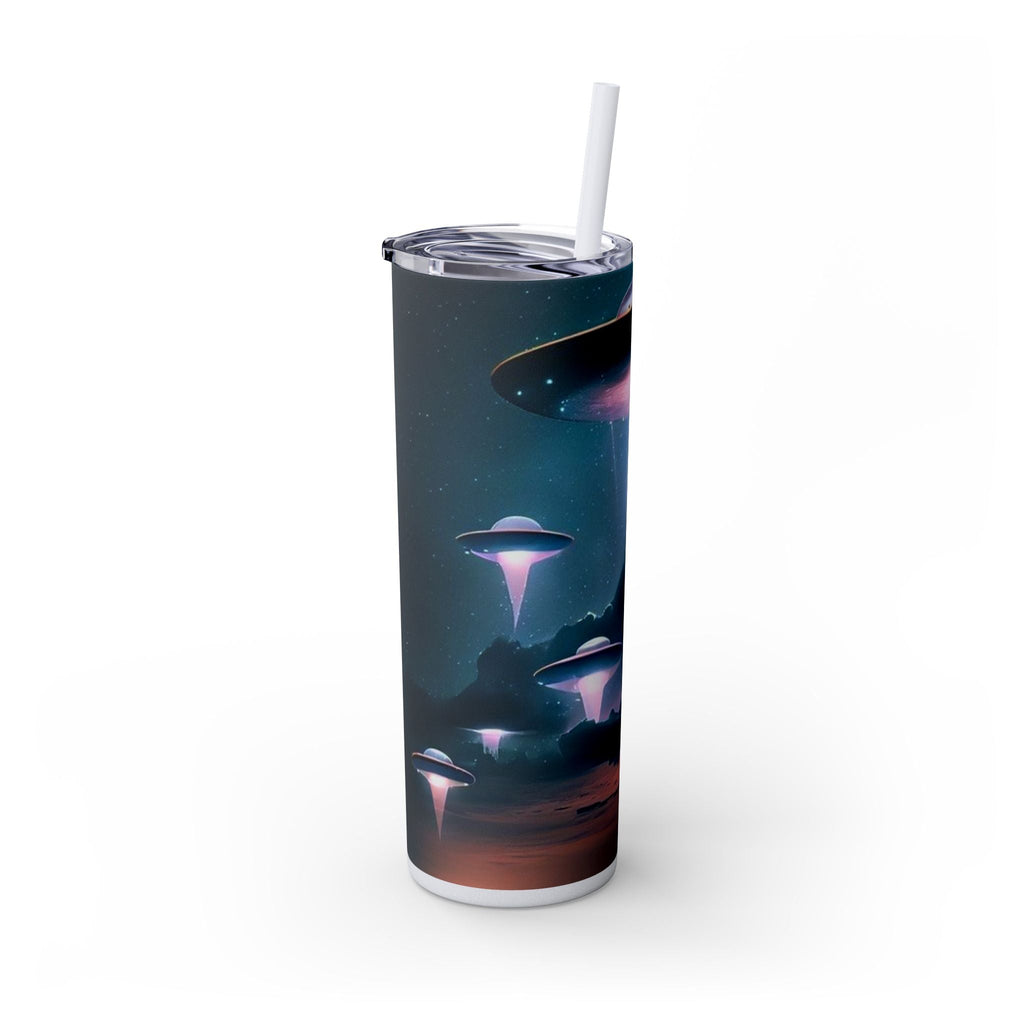 Cosmic UFO Skinny Tumbler (20oz) – Alien Utopia Drinkware