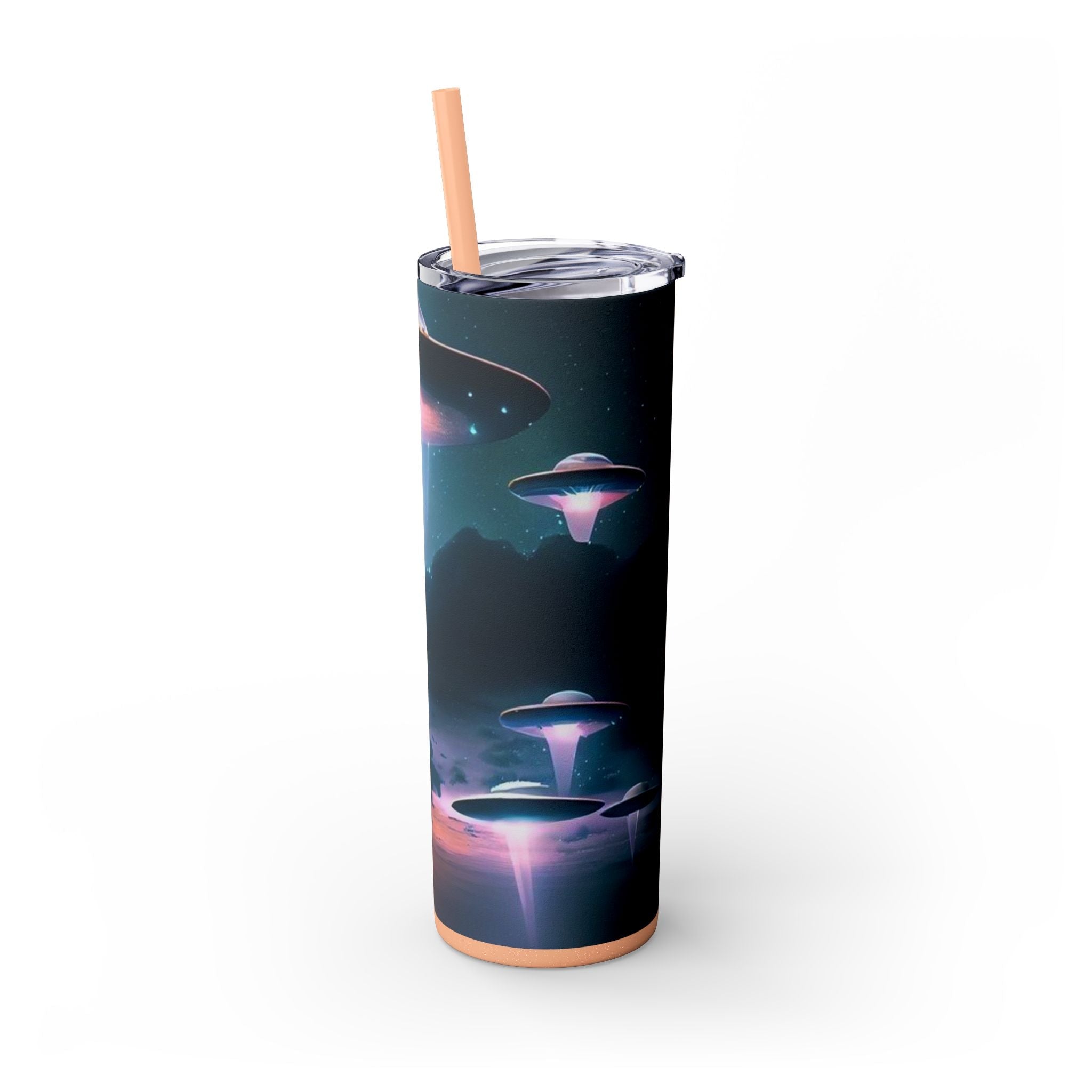 Cosmic UFO Skinny Tumbler (20oz) – Alien Utopia Drinkware