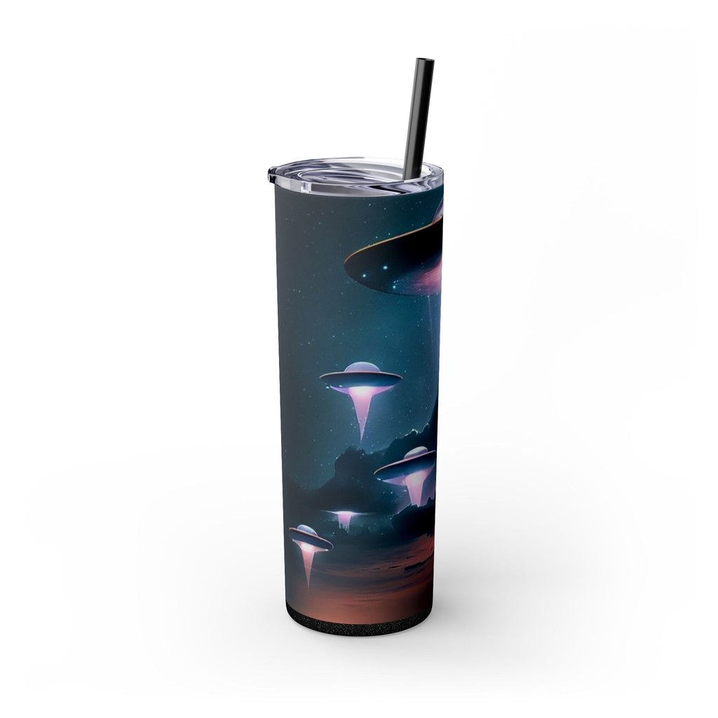 Cosmic UFO Skinny Tumbler (20oz) – Alien Utopia Drinkware