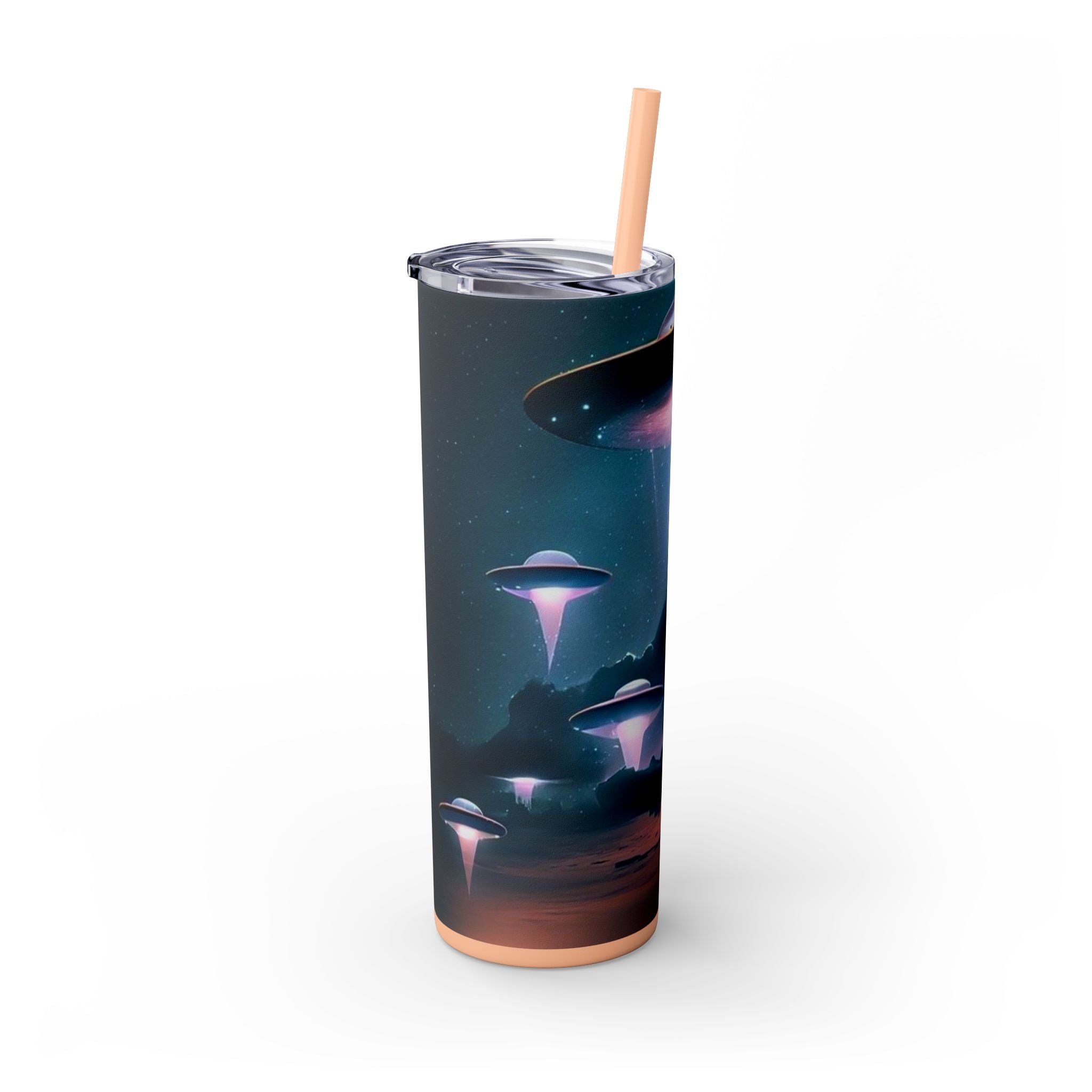 Cosmic UFO Skinny Tumbler (20oz) – Alien Utopia Drinkware