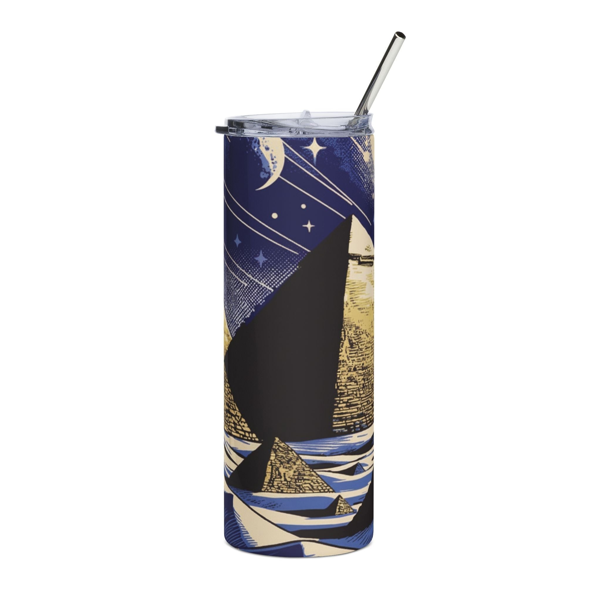 Cosmic Alien Tumbler – 20oz Stainless Steel | Alien Utopia Printify