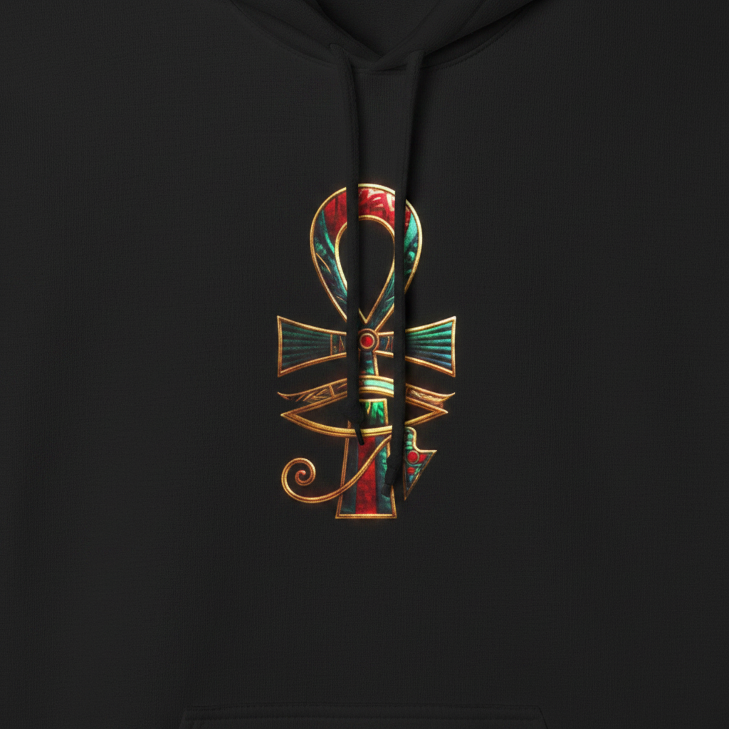 Cosmic Ankh Design Detail
