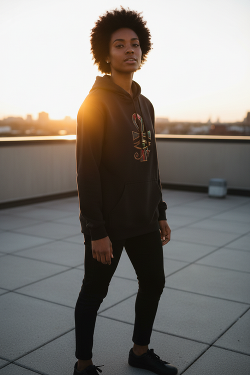 Cosmic Ankh Hoodie Hero